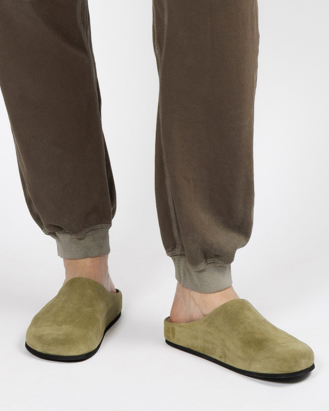Suede Clog