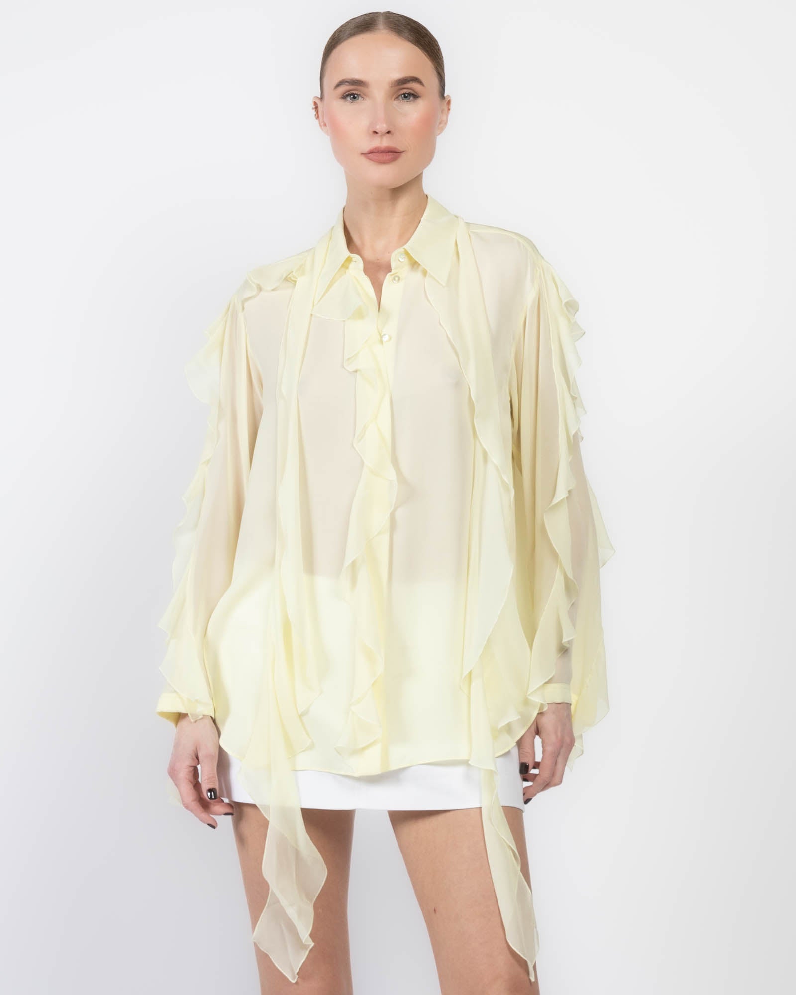 Sheer Twist Blouse