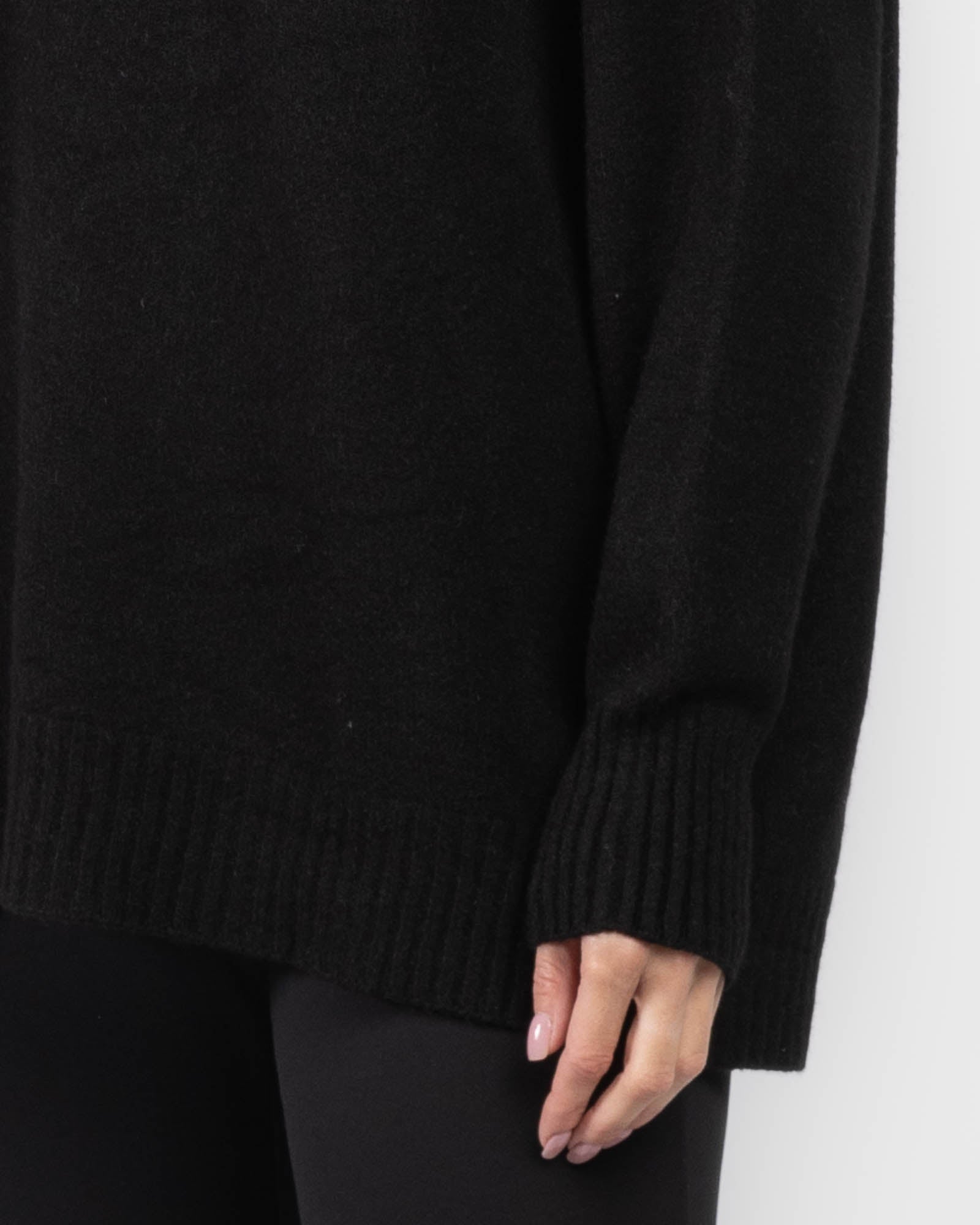 Pull à col roulé