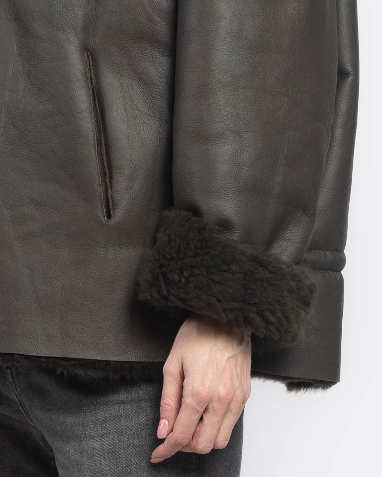 Giorgio Brato X Jade Reversible Shearling Jacket