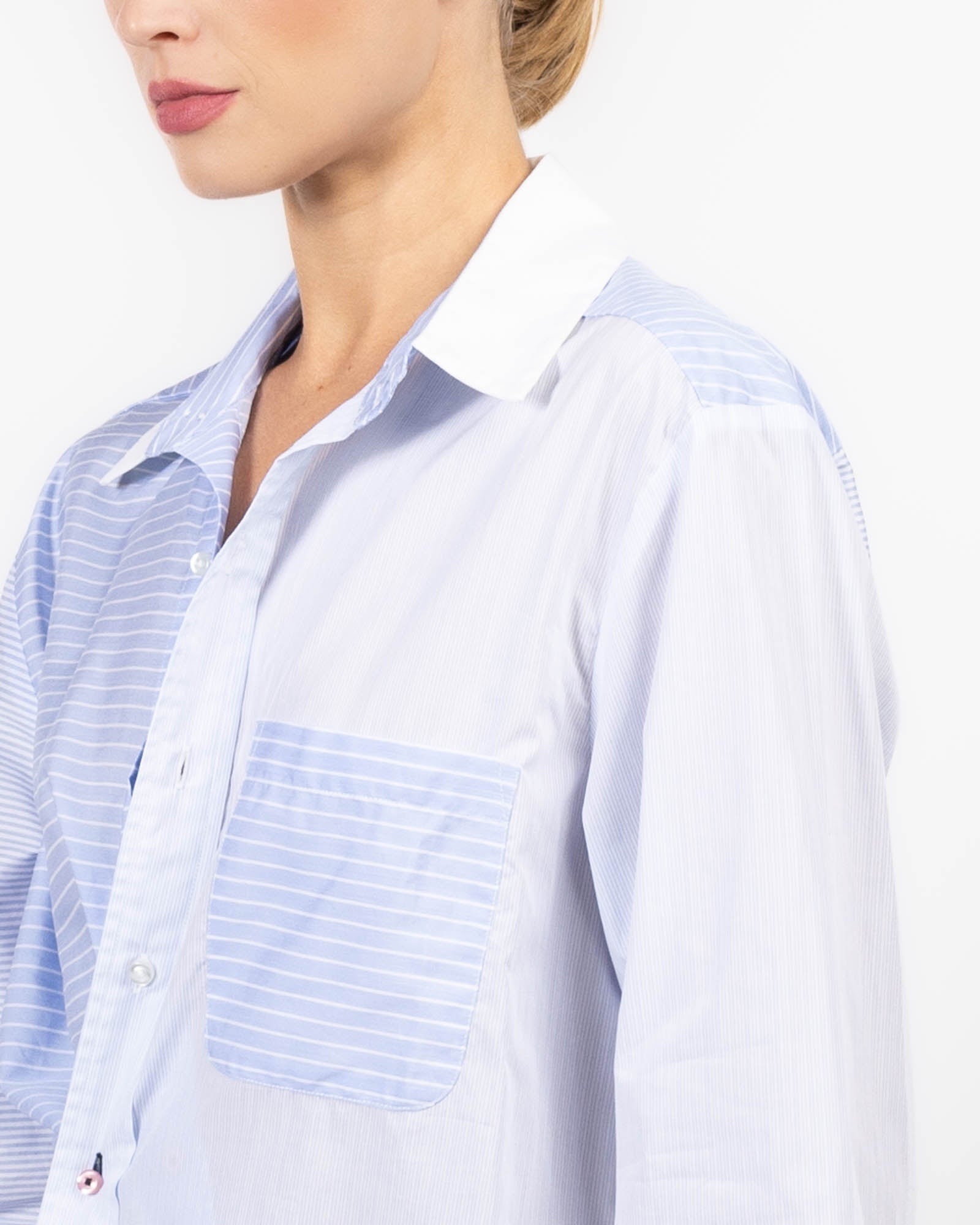Chemise à rayures pour homme