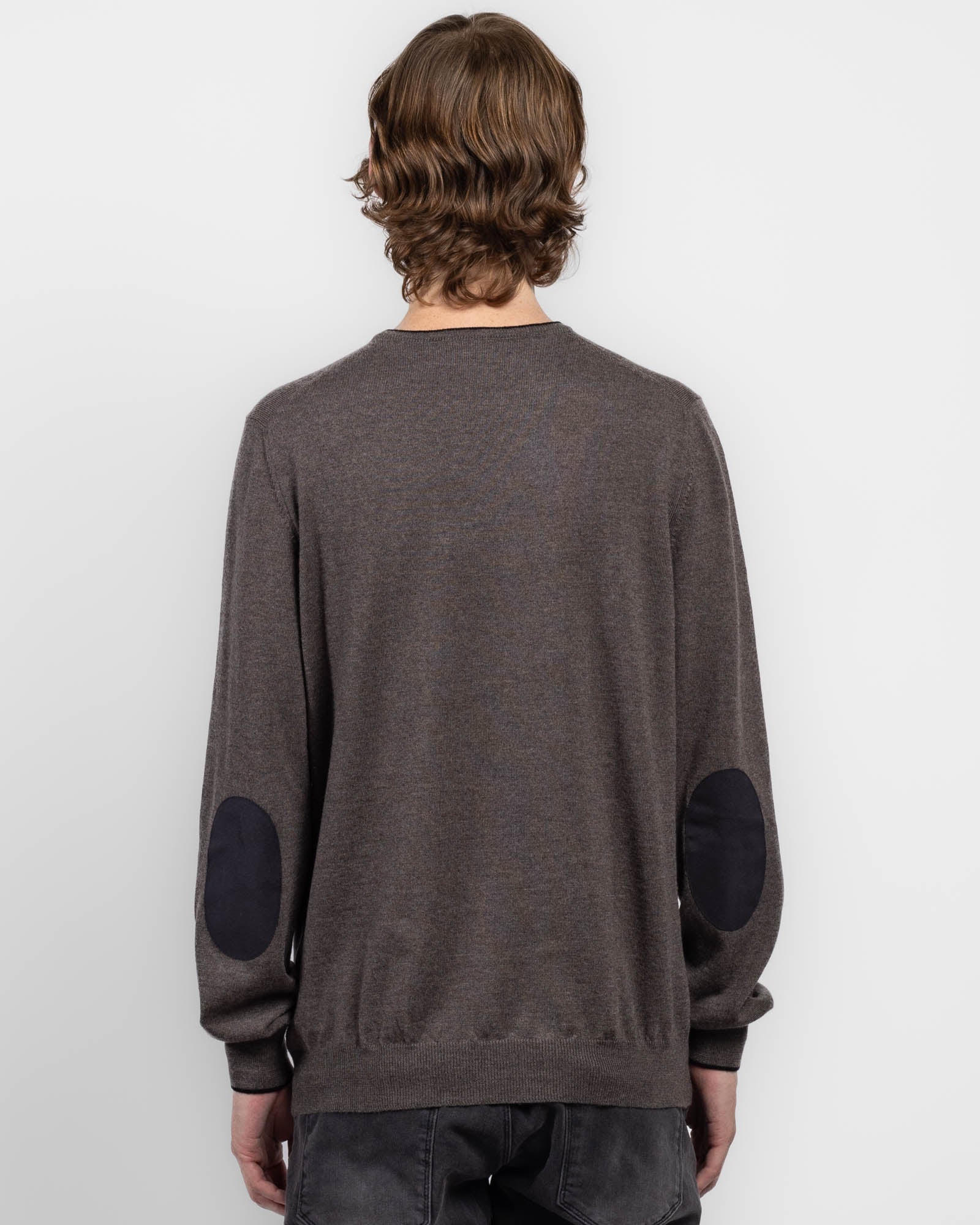 Patch Crew Neck
