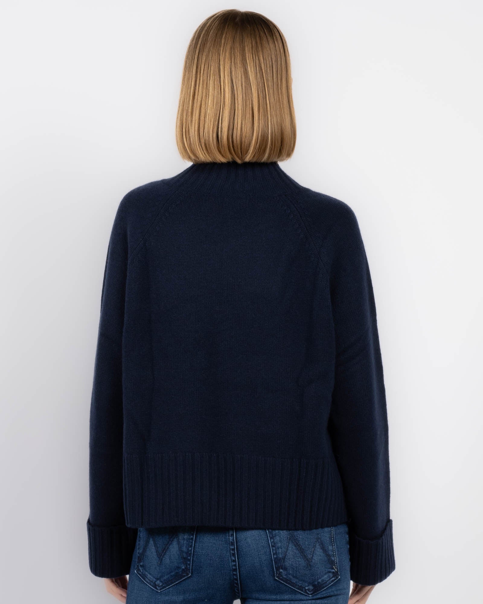 6 Ply Boxy Neck Sweater