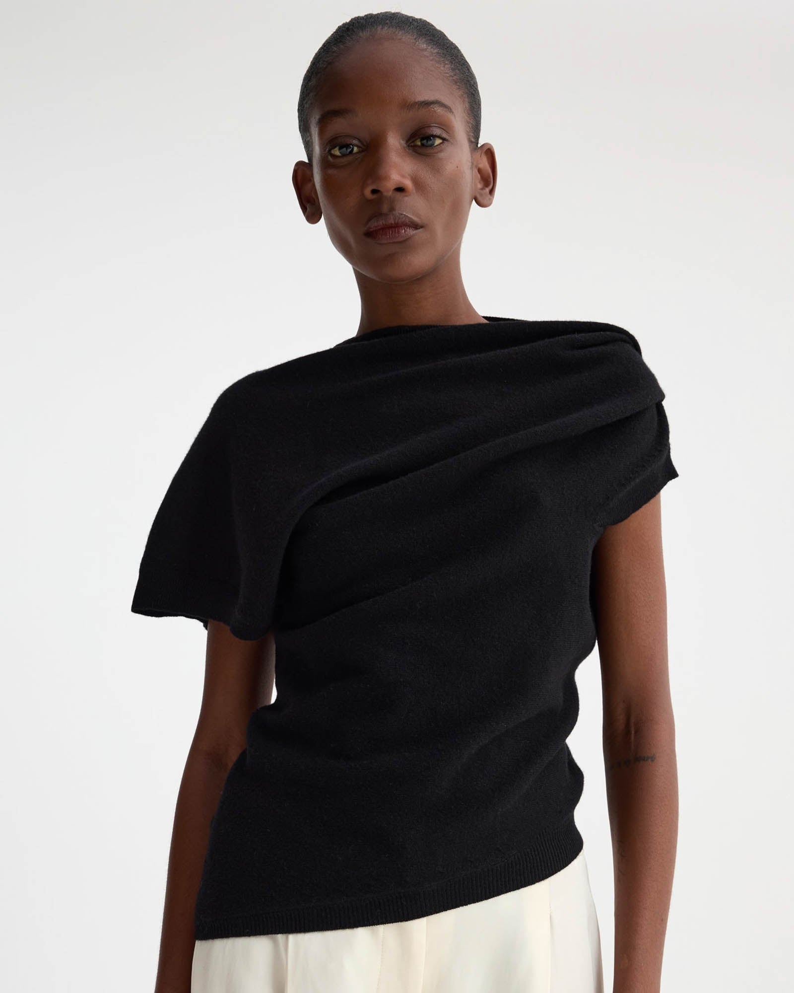Deconstructed Knit Top