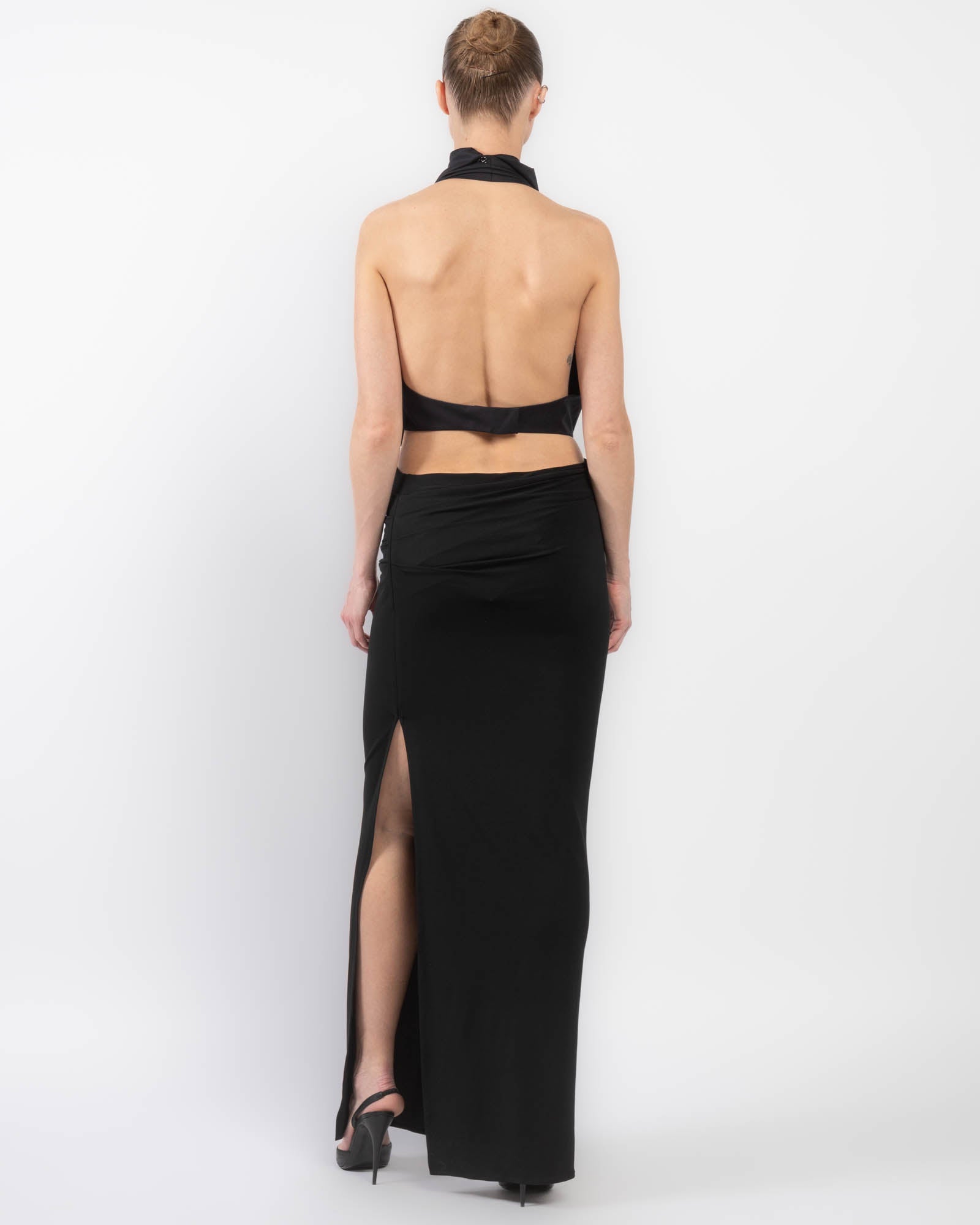 Robe à col bénitier