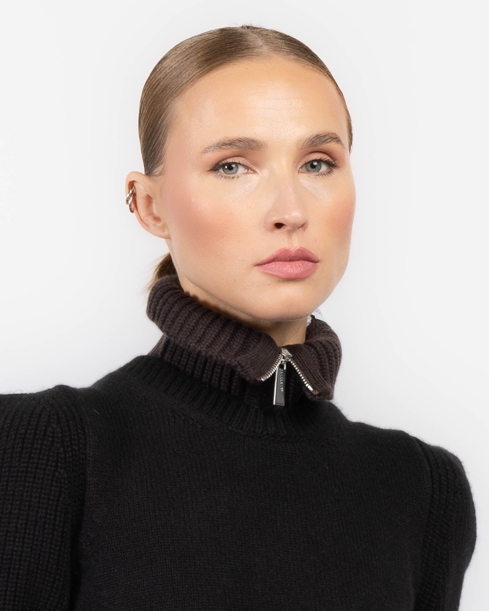 Knit Cash Collar