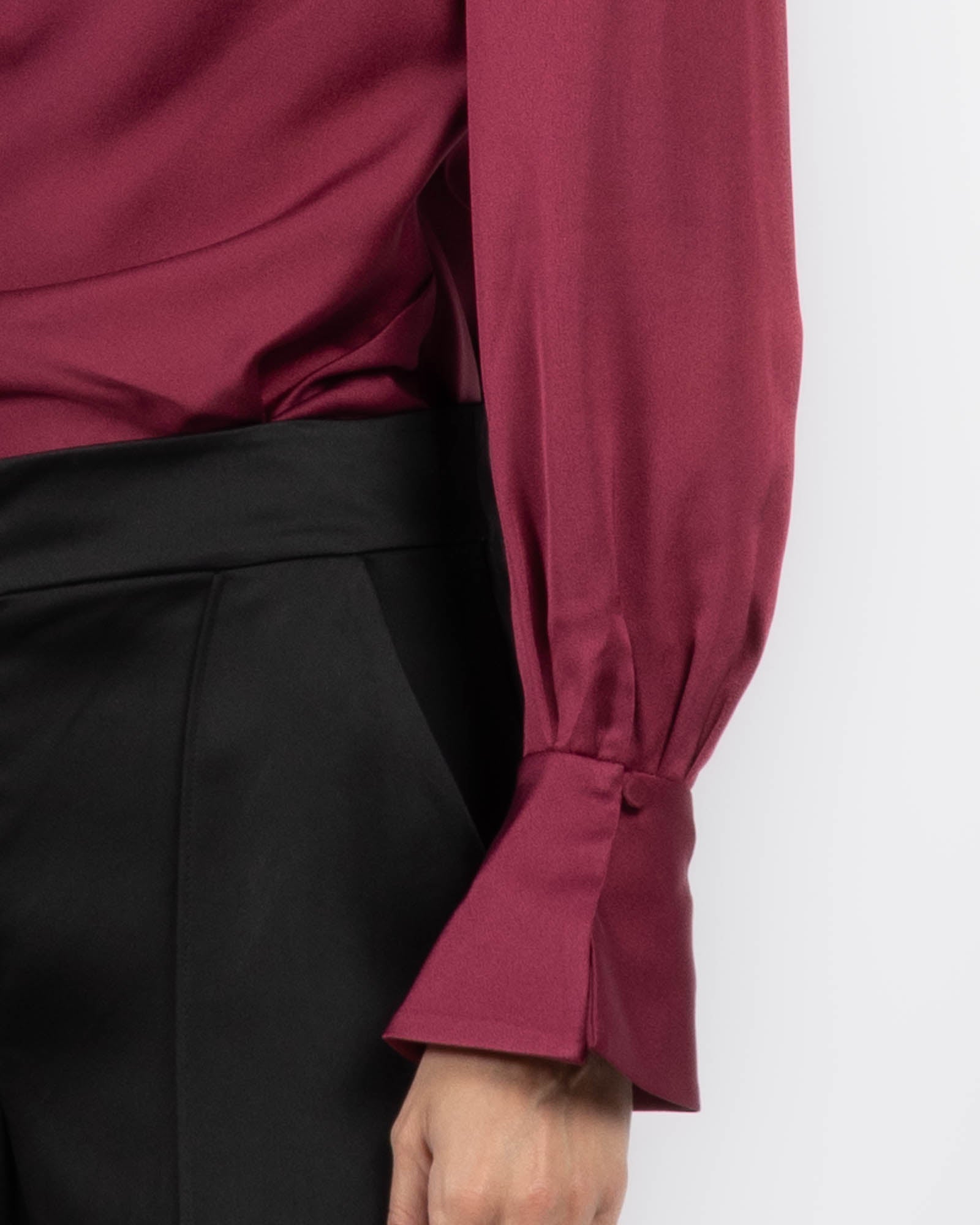 Symone Long Sleeve Cowl Top