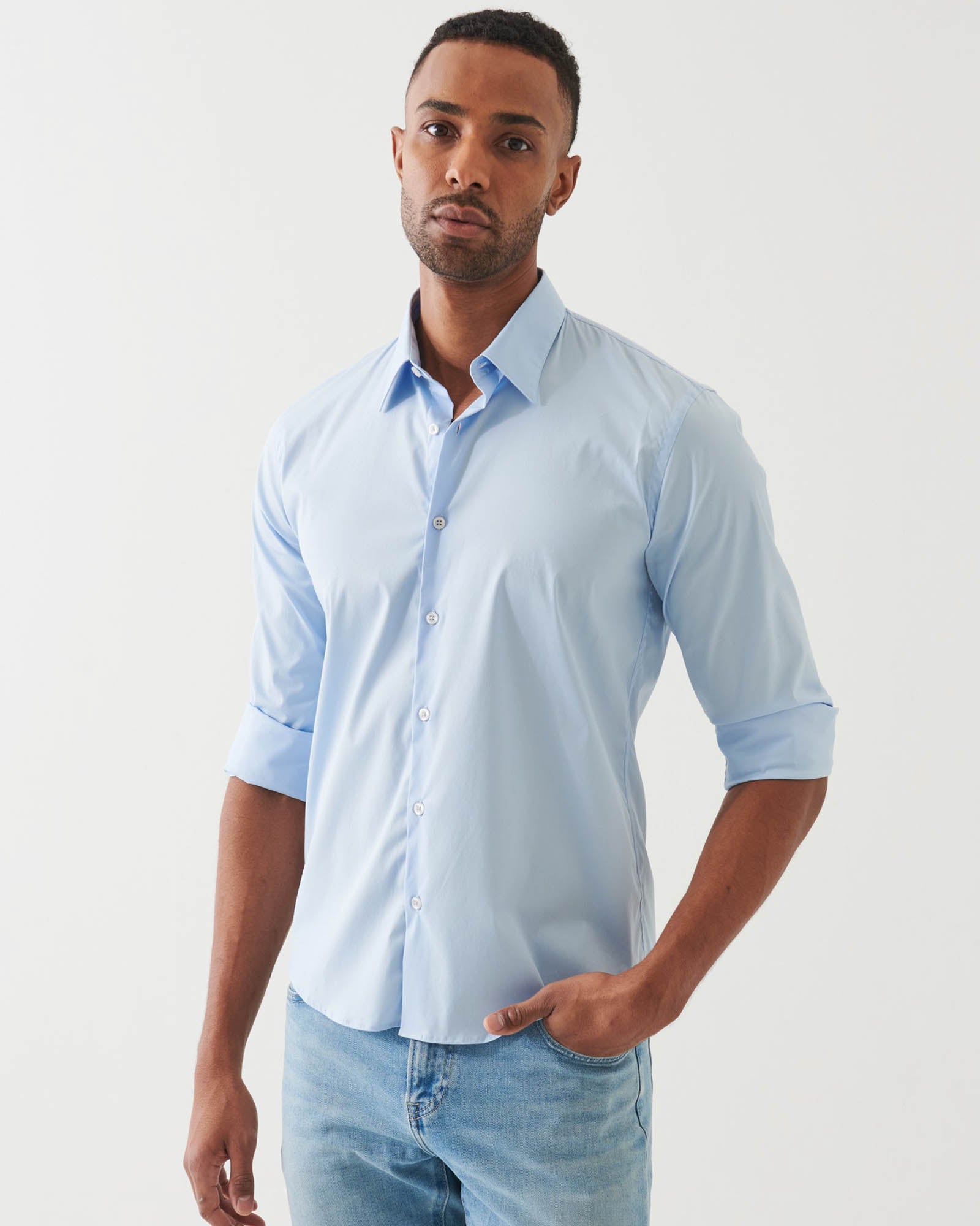 Long Sleeve Darted Shirt