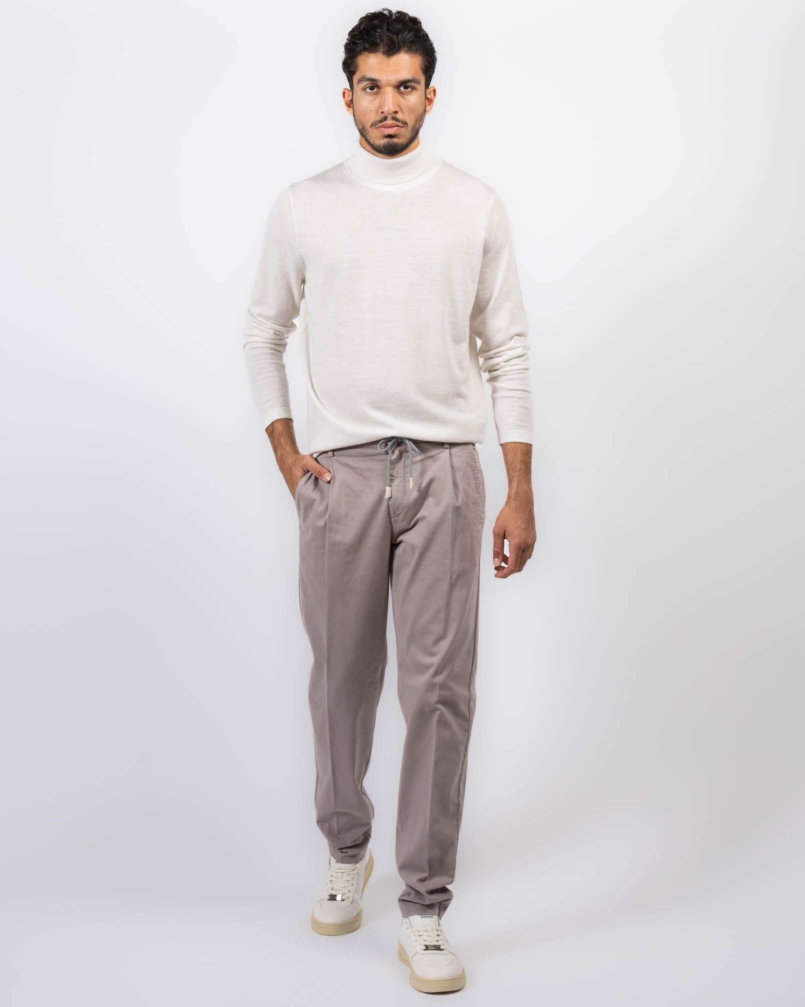 Pantalon à cordon