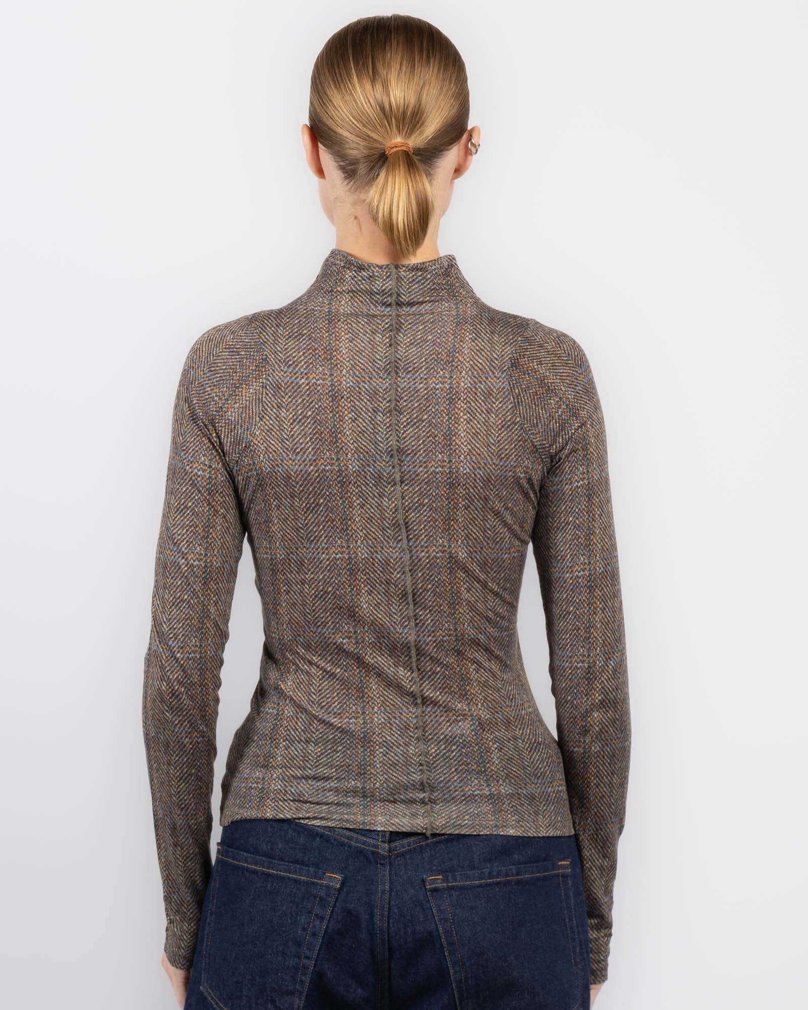 Shaw Panel Turtleneck