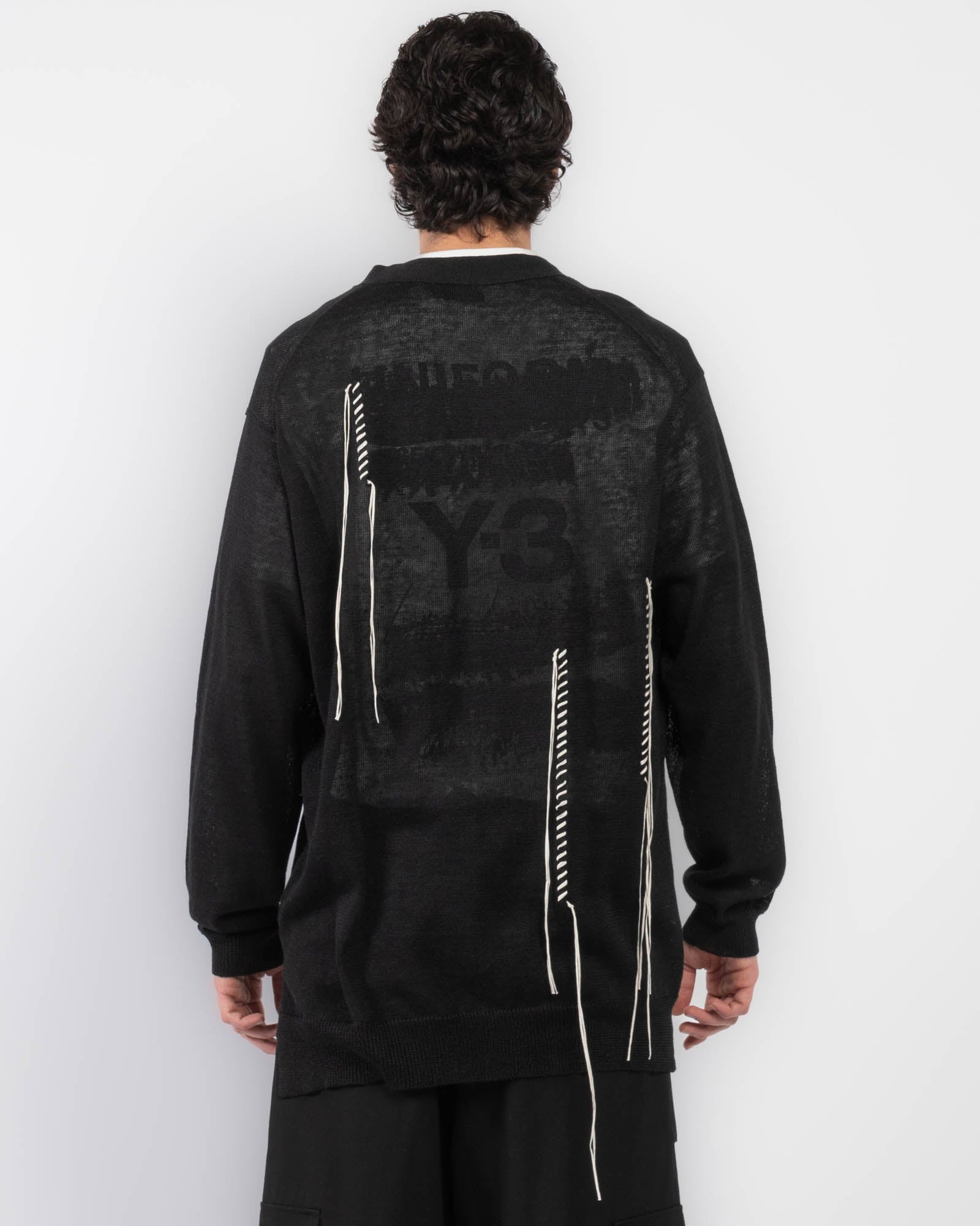 Embroidery V-Neck Cardigan