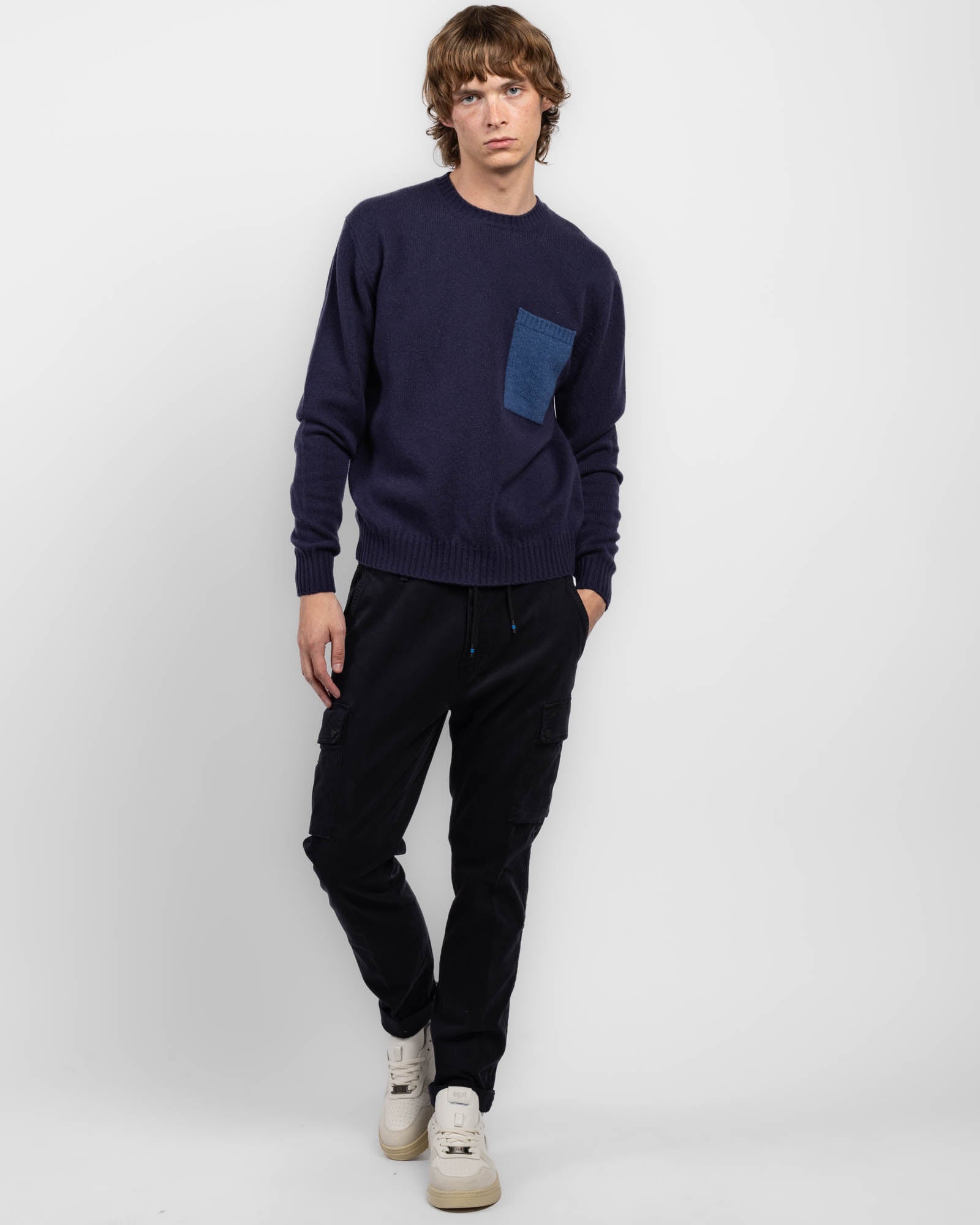 Pocket Crewneck Sweater