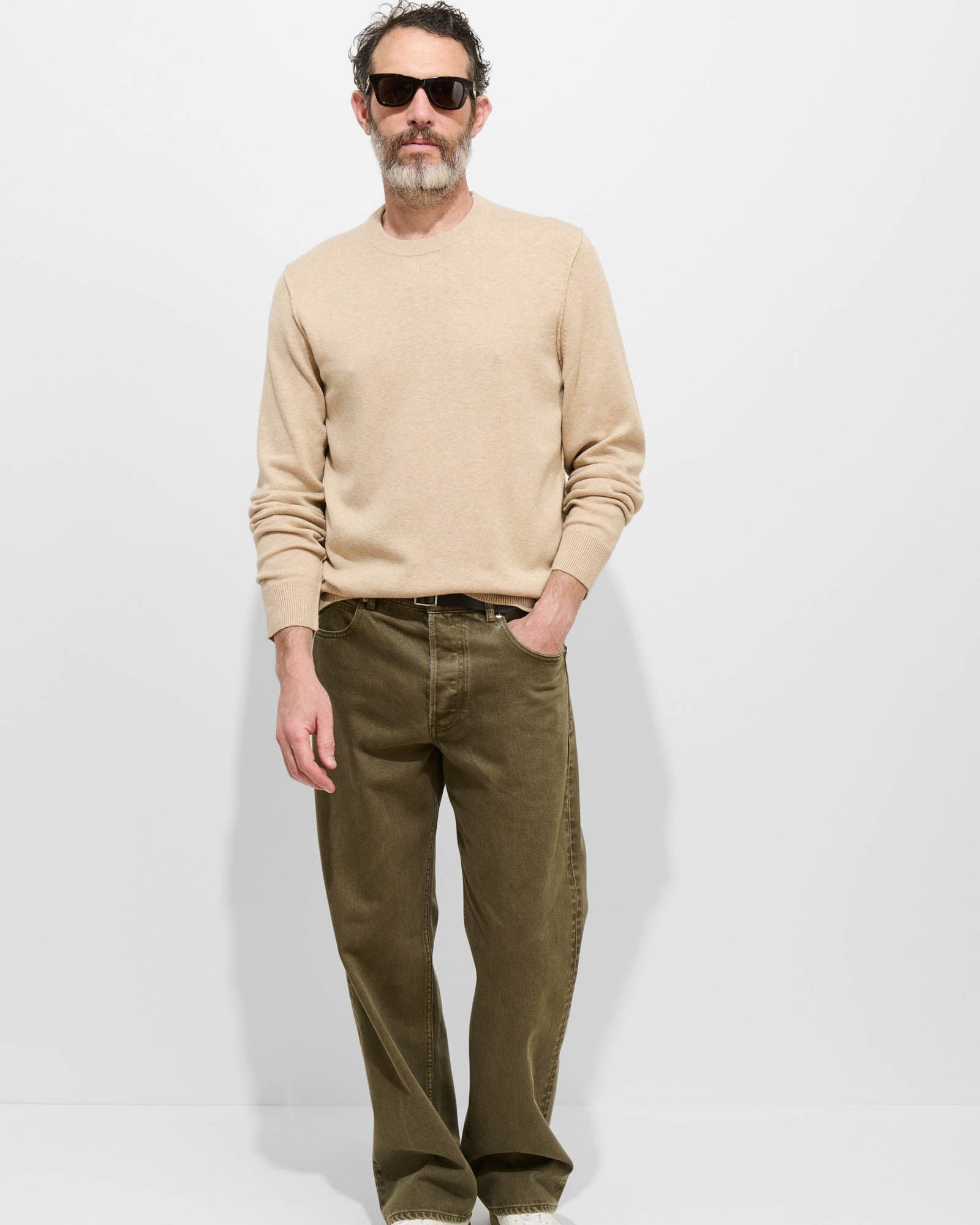 Reverse Seam Crewneck