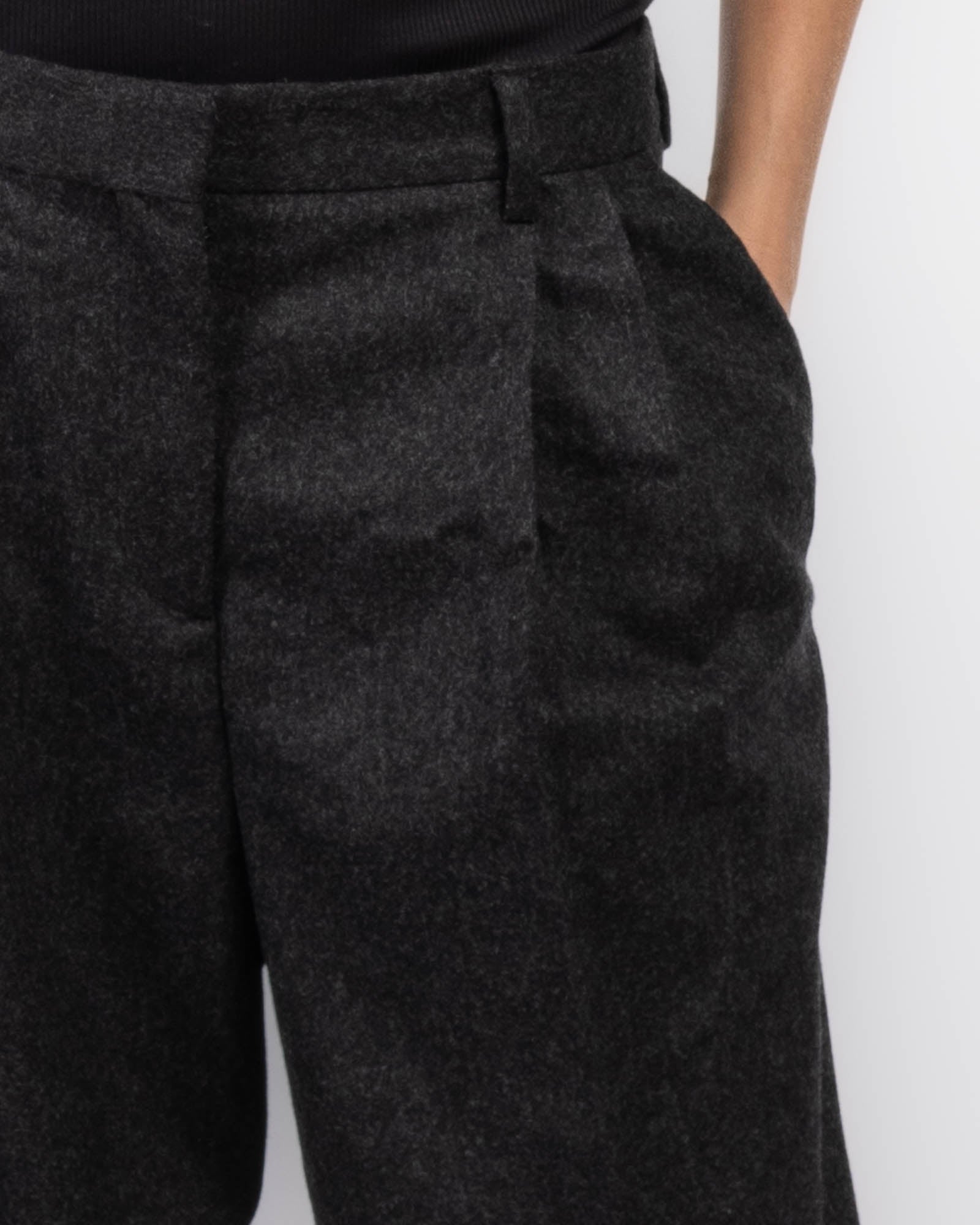 Pleat Winter Pants