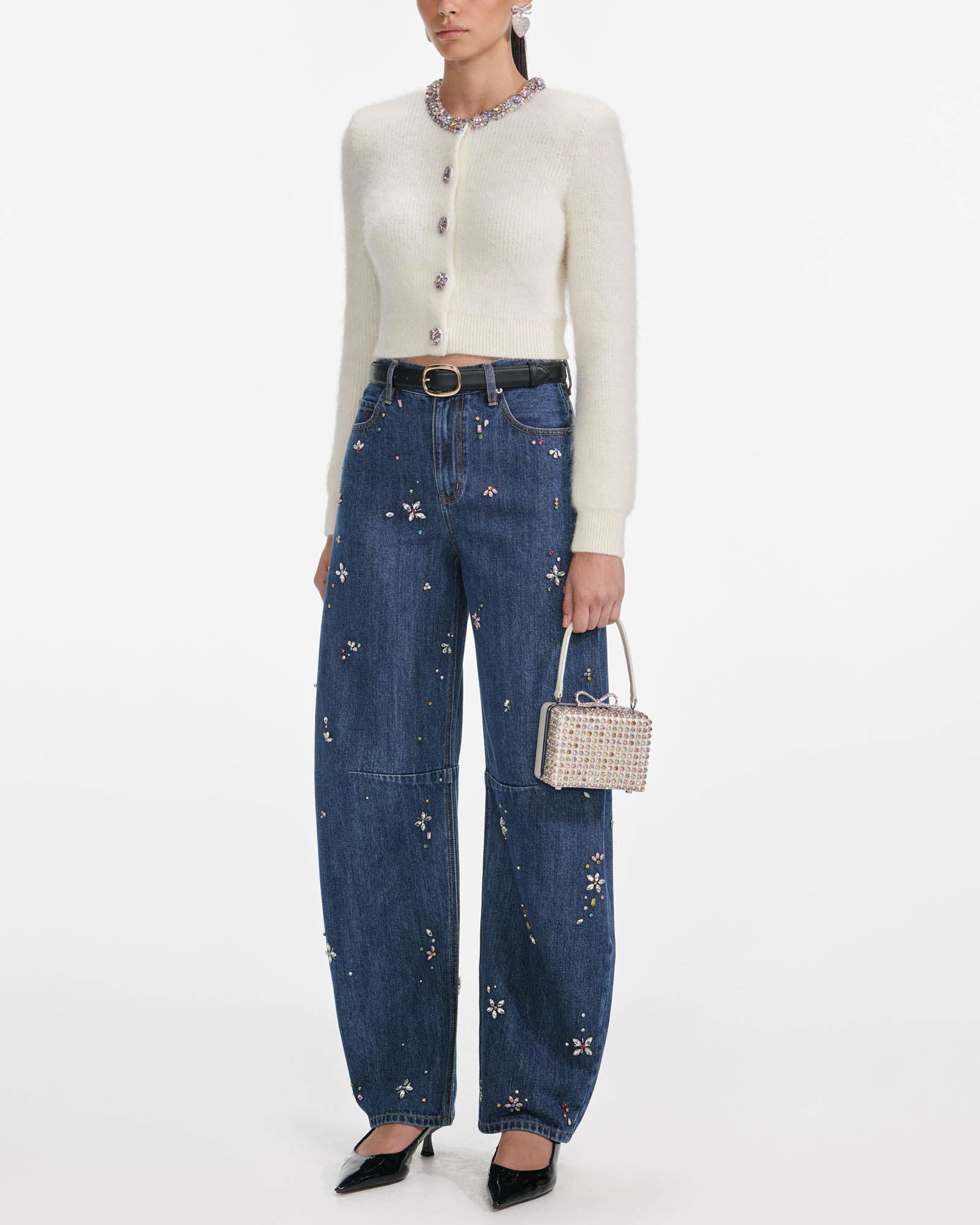 Cardigan à bordures