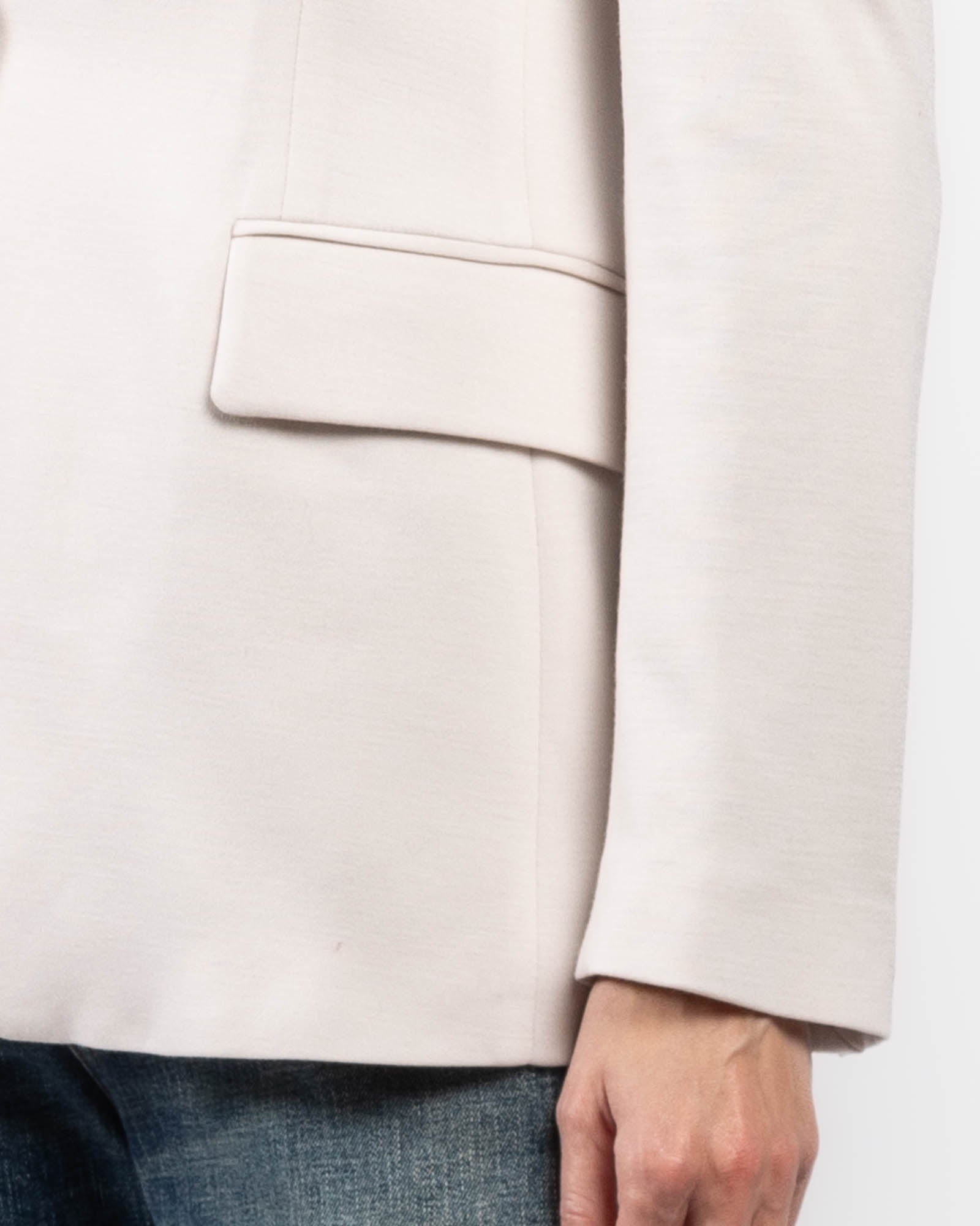 Blazer With Hooded Bib