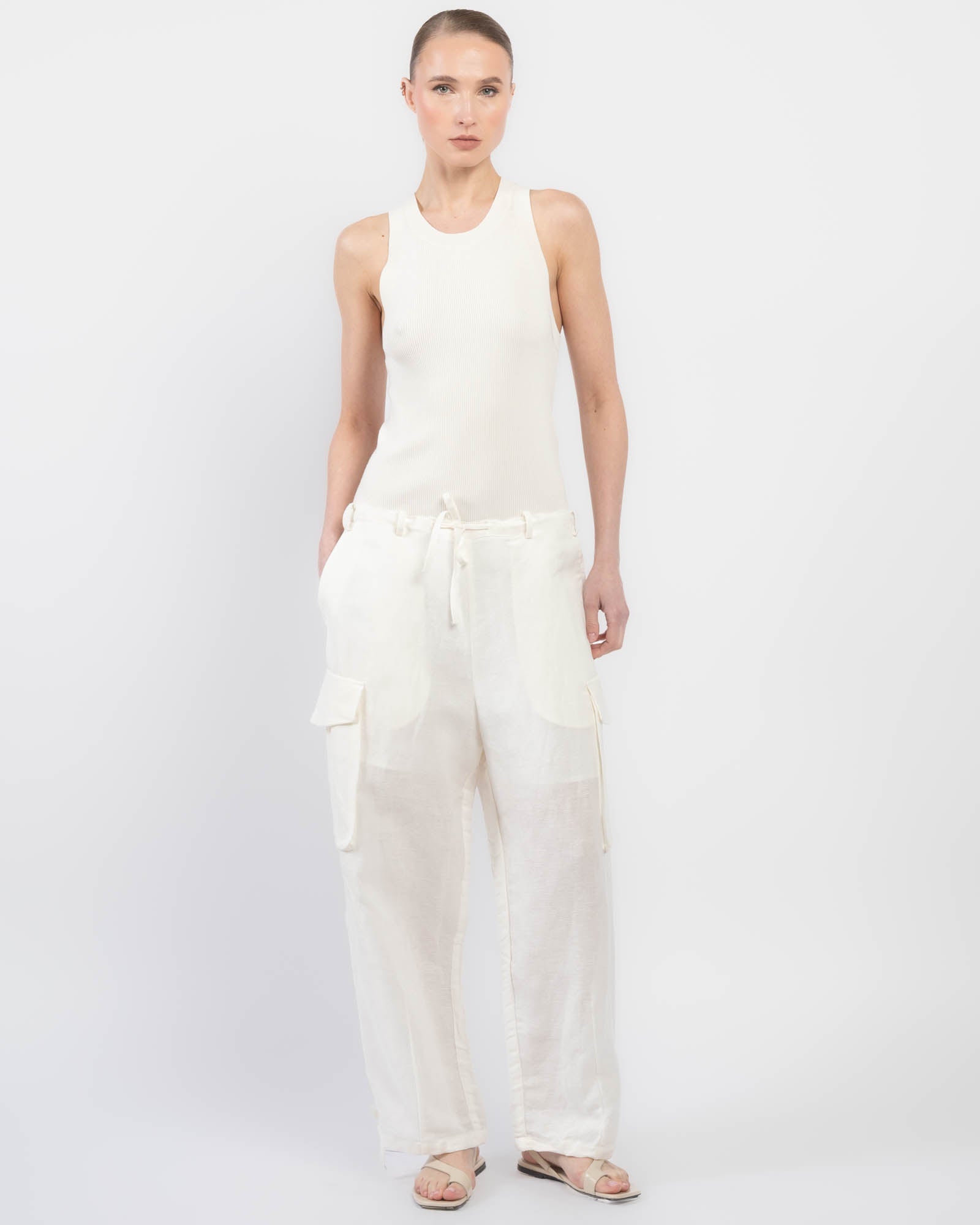 Drawstring Combat Pants