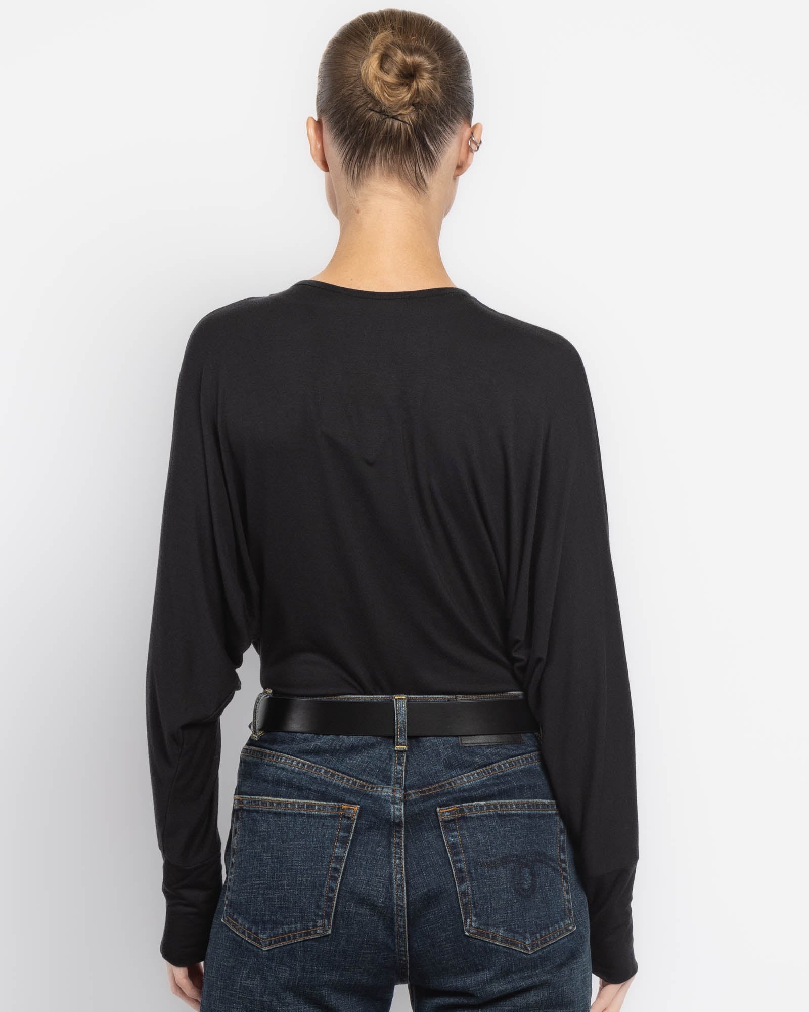 V-Neck Dolman Bodysuit