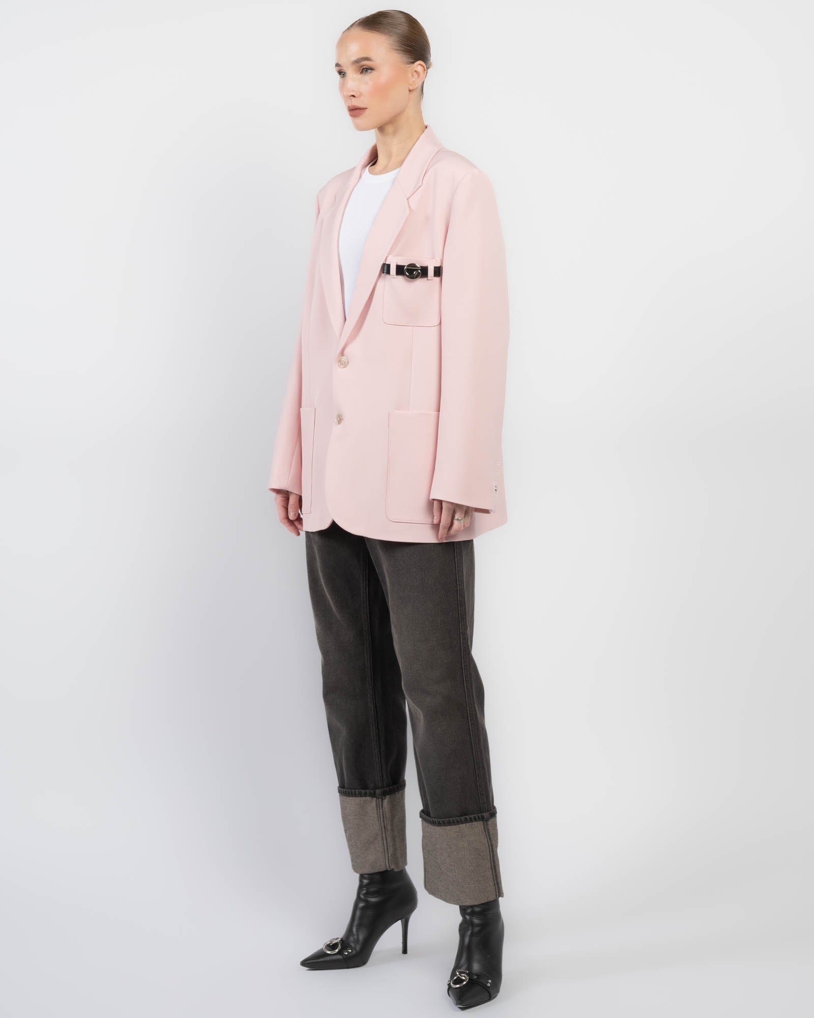 Belted Pocket Jacket
