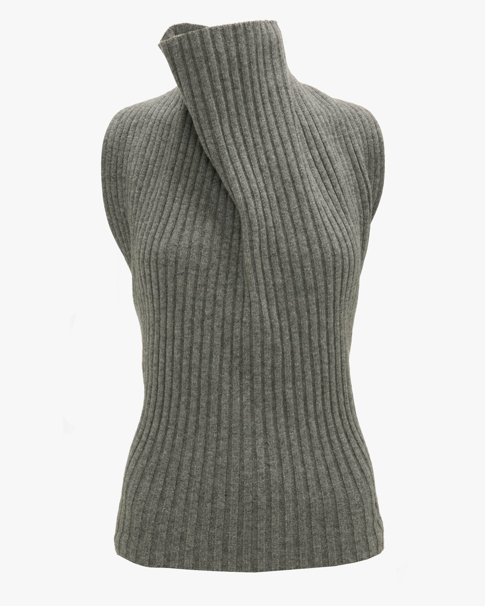 Draped Sleeveless Top