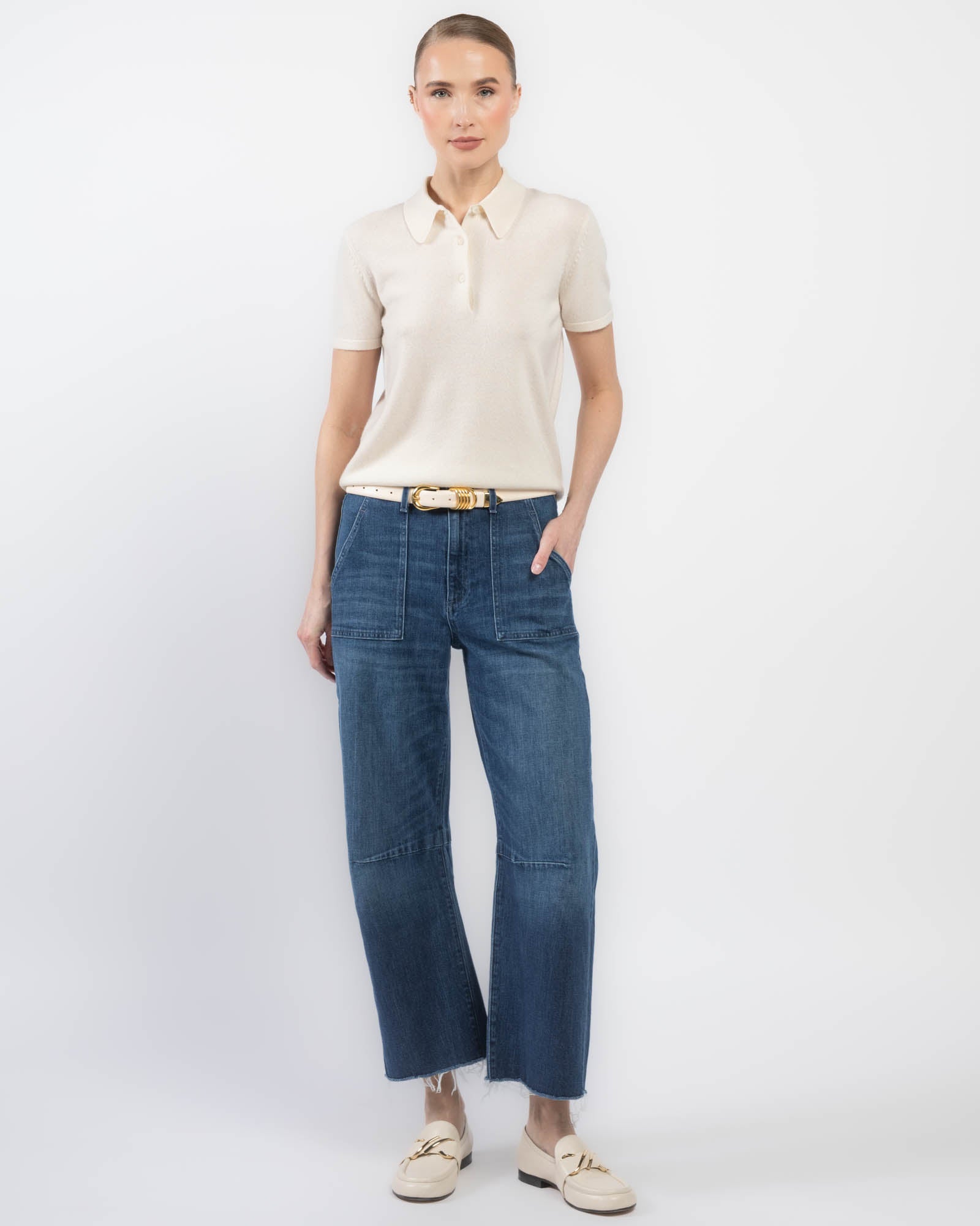 Utility Soft Barrel Jeans