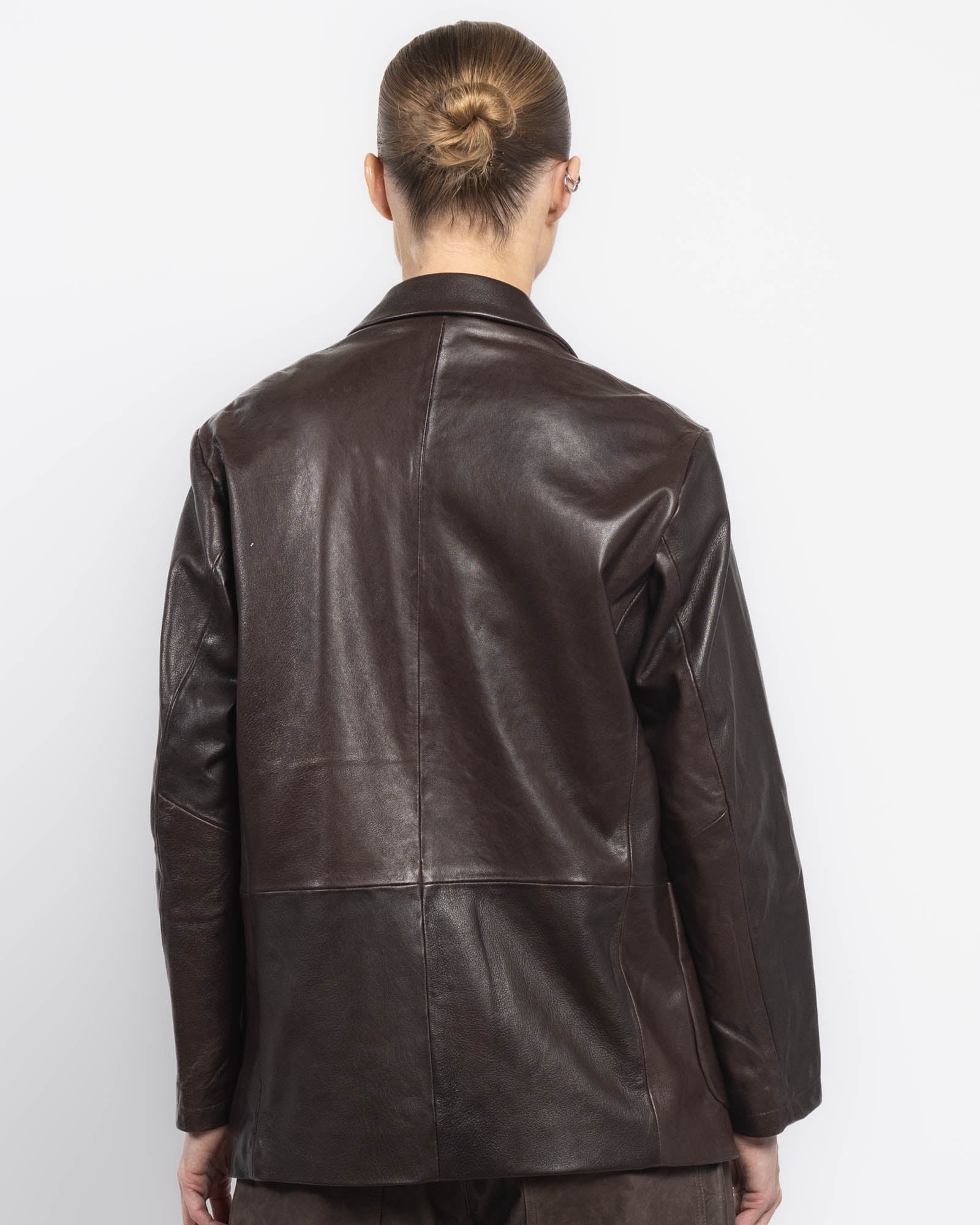 Veste en cuir Giorgio Brato X Jade