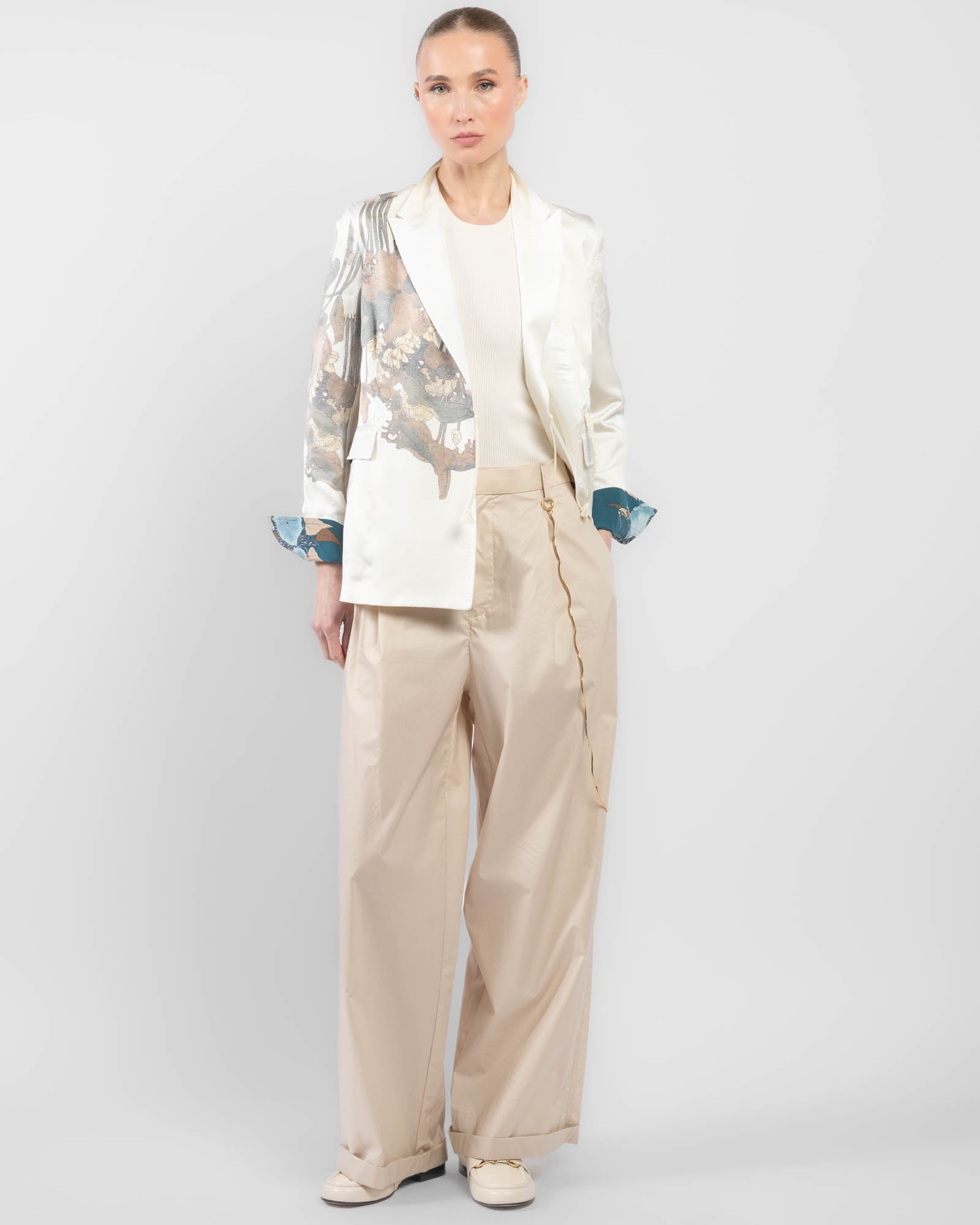 Double-Breasted Traditional Kimono Jacket