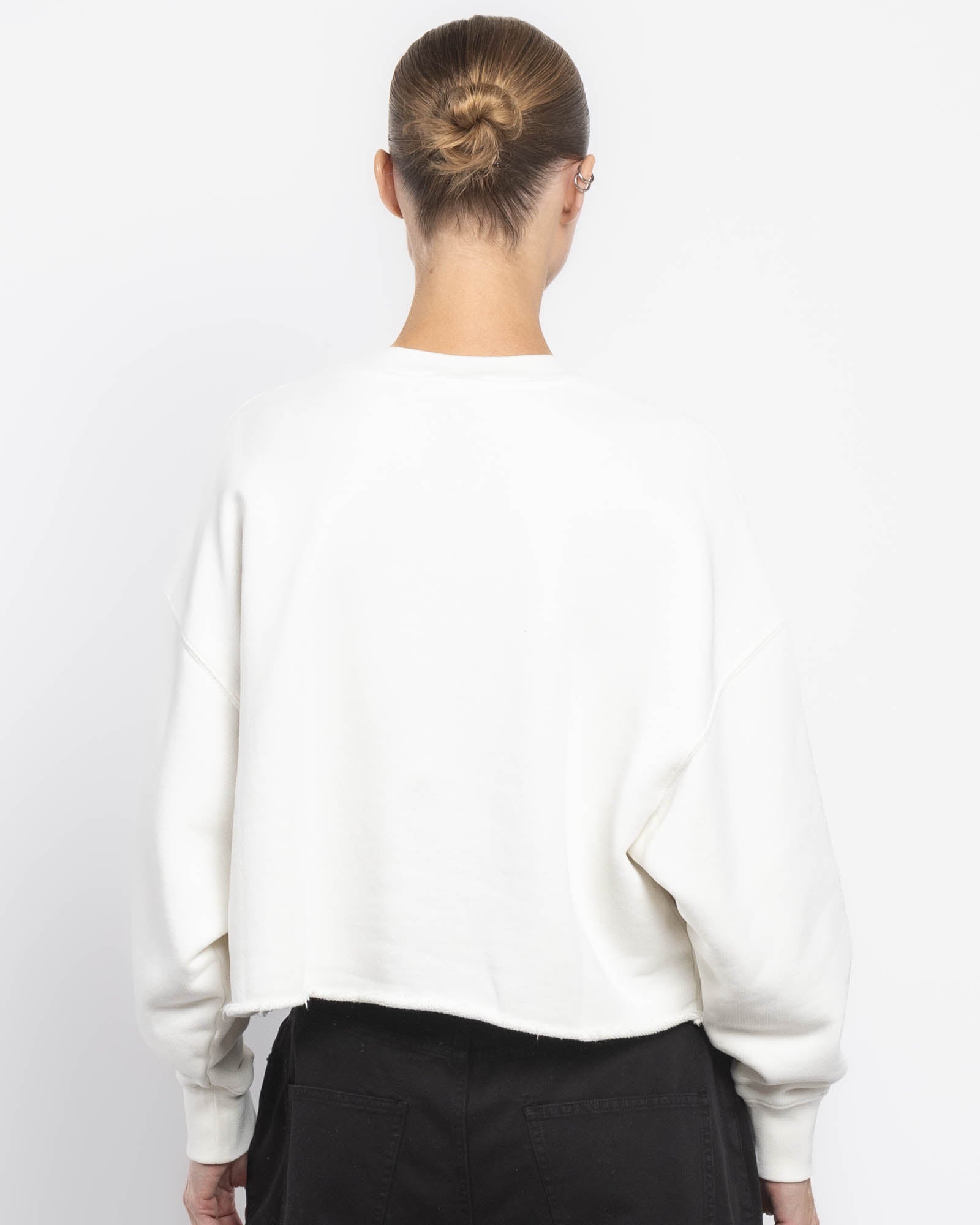 Washed Box Crewneck Sweatshirt