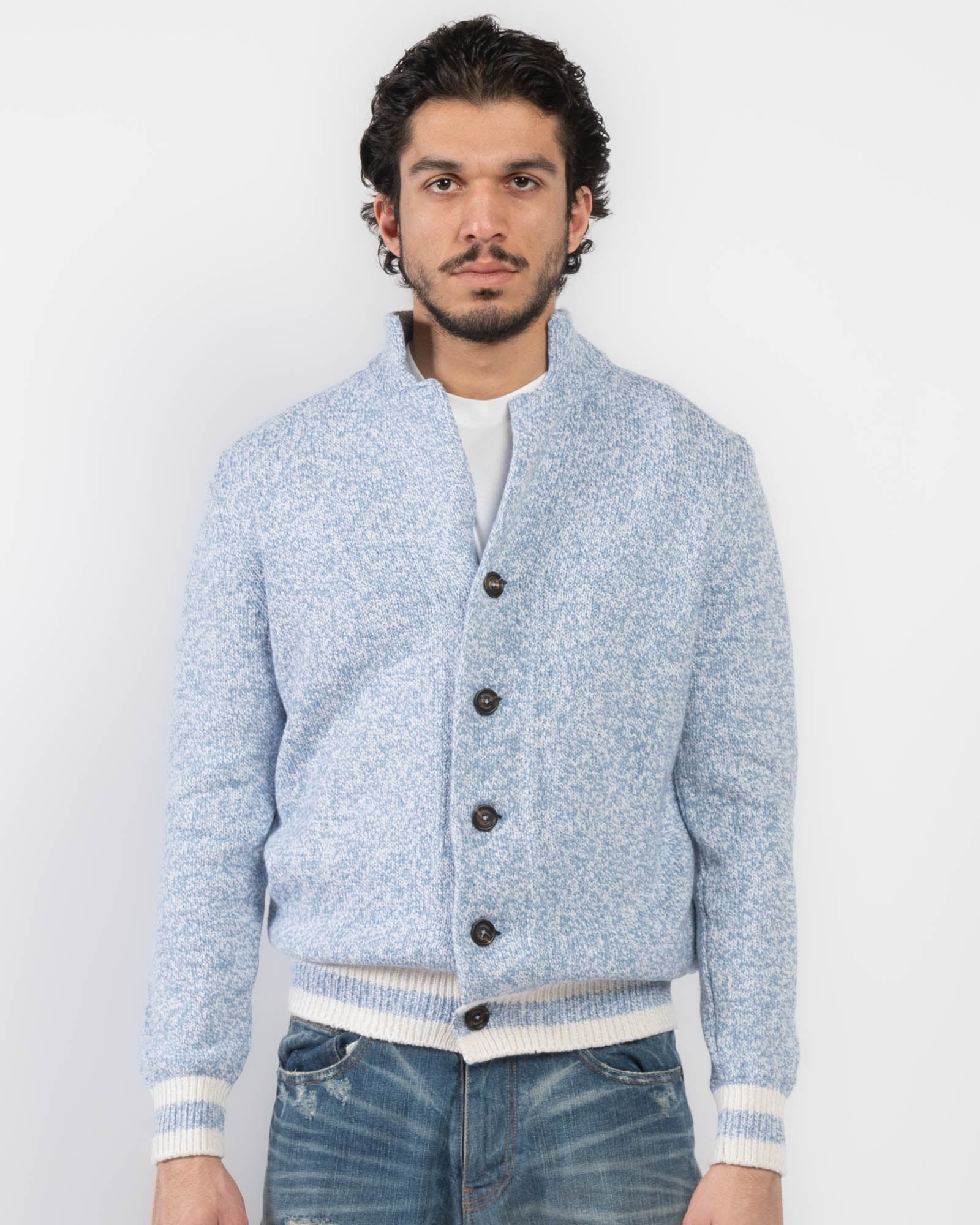 Button Cardigan Sweater