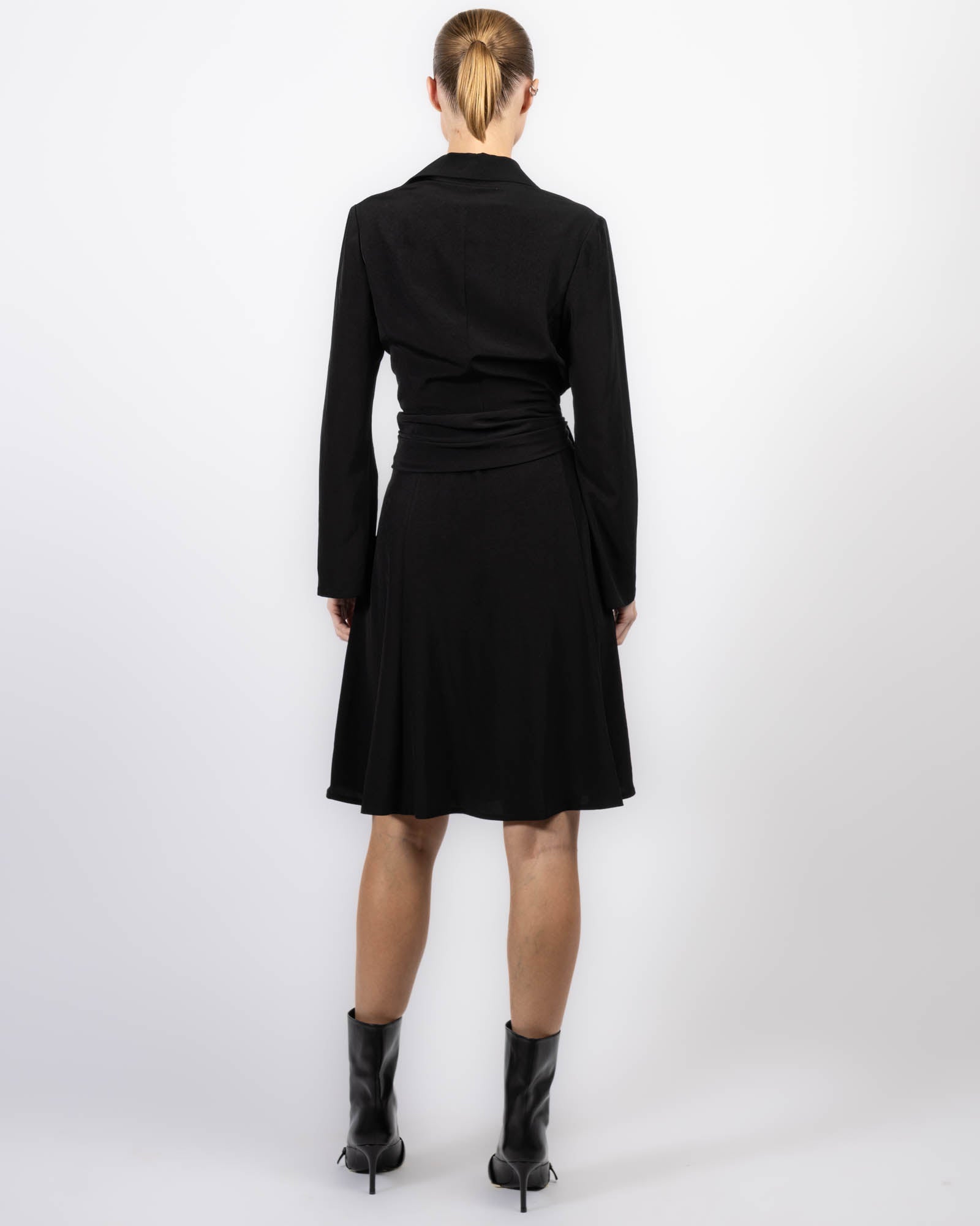 Knot Detail Wrap Dress