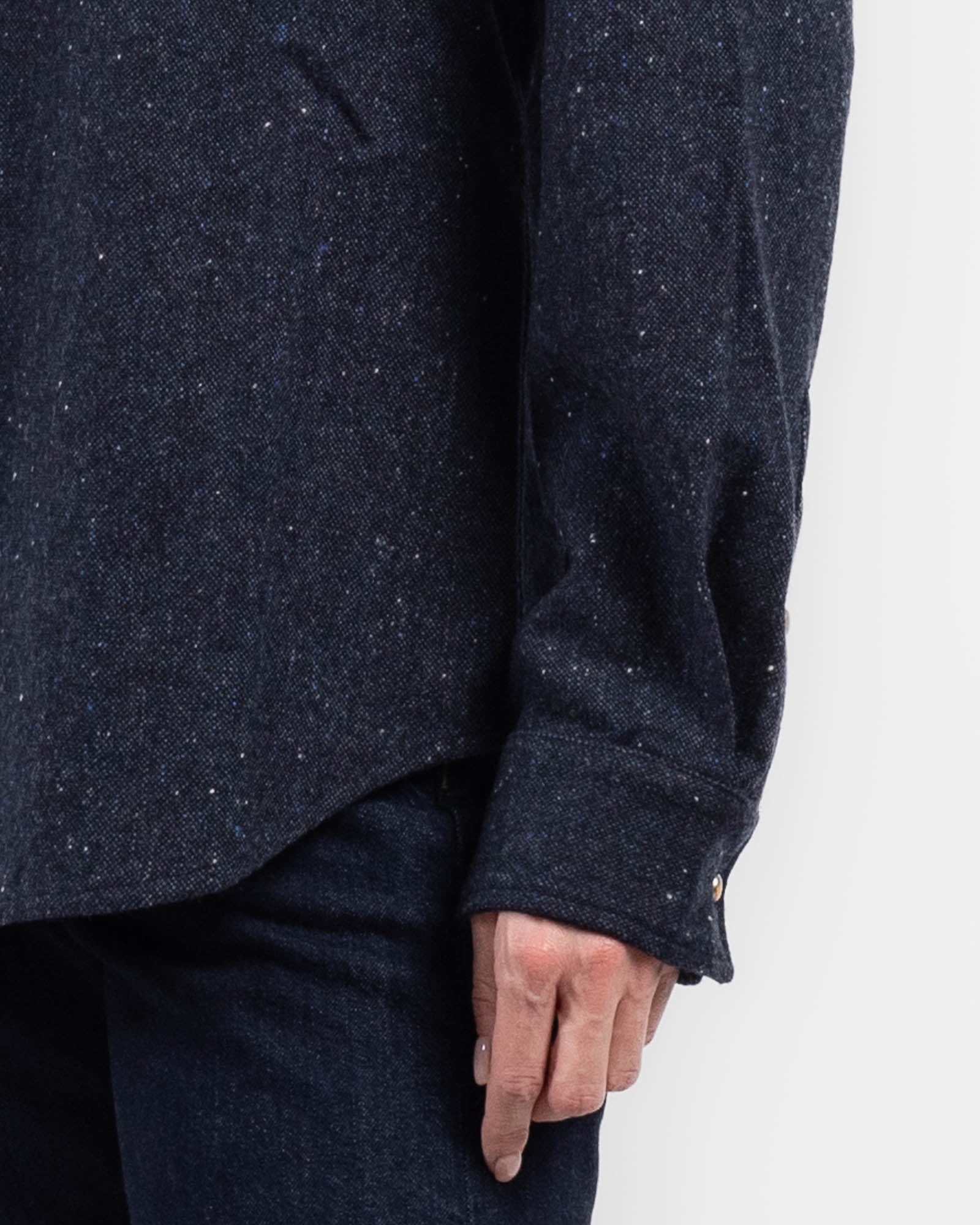 Chemise Donegal de minuit