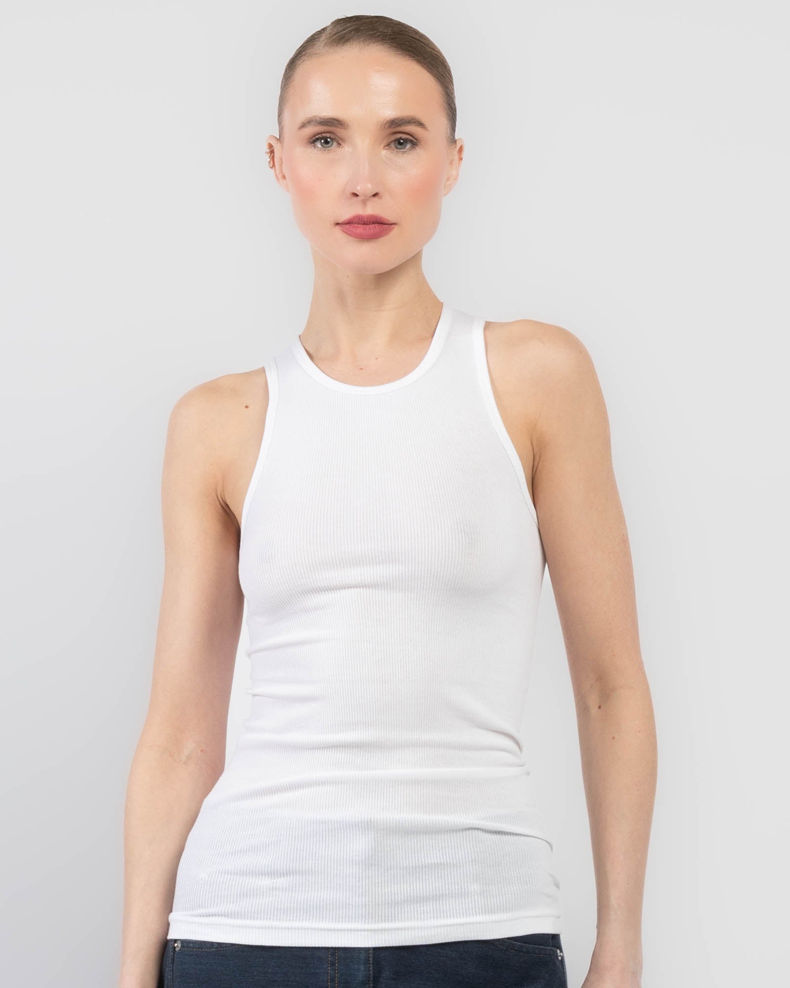 Circular Rib Tank Top