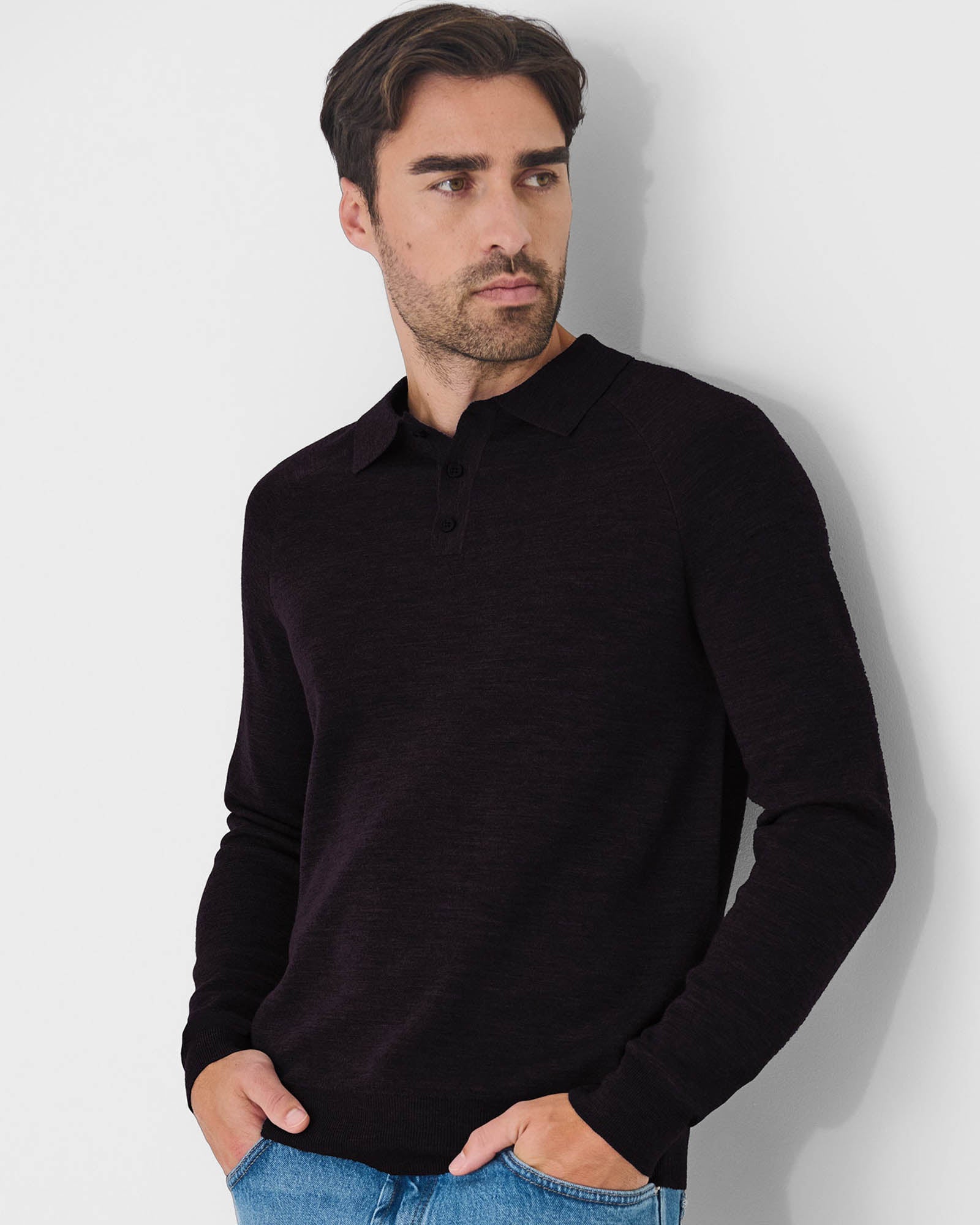 16 Gauge Double Face Button Polo