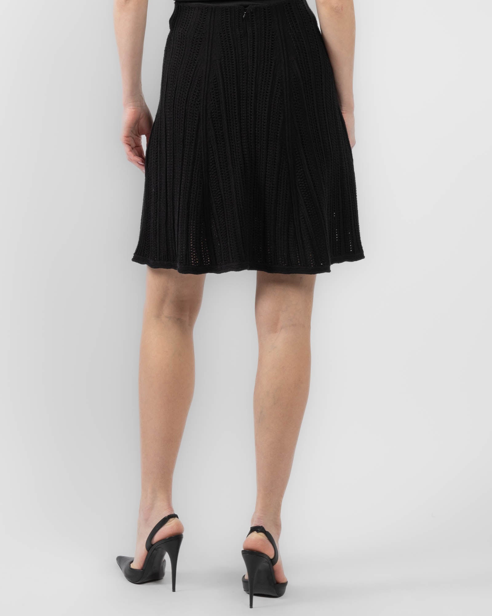 Precise Pointelle Skirt