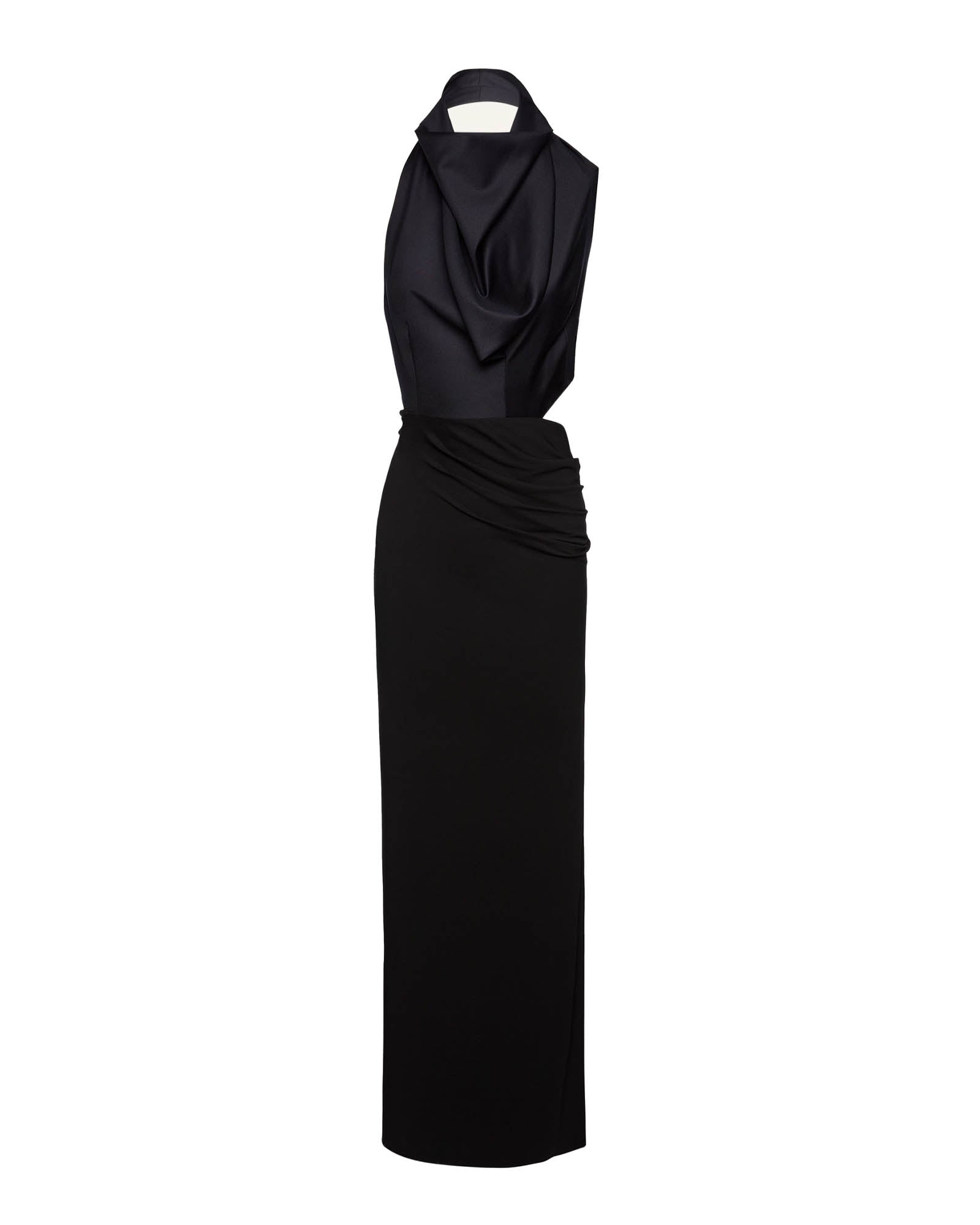 Robe à col bénitier
