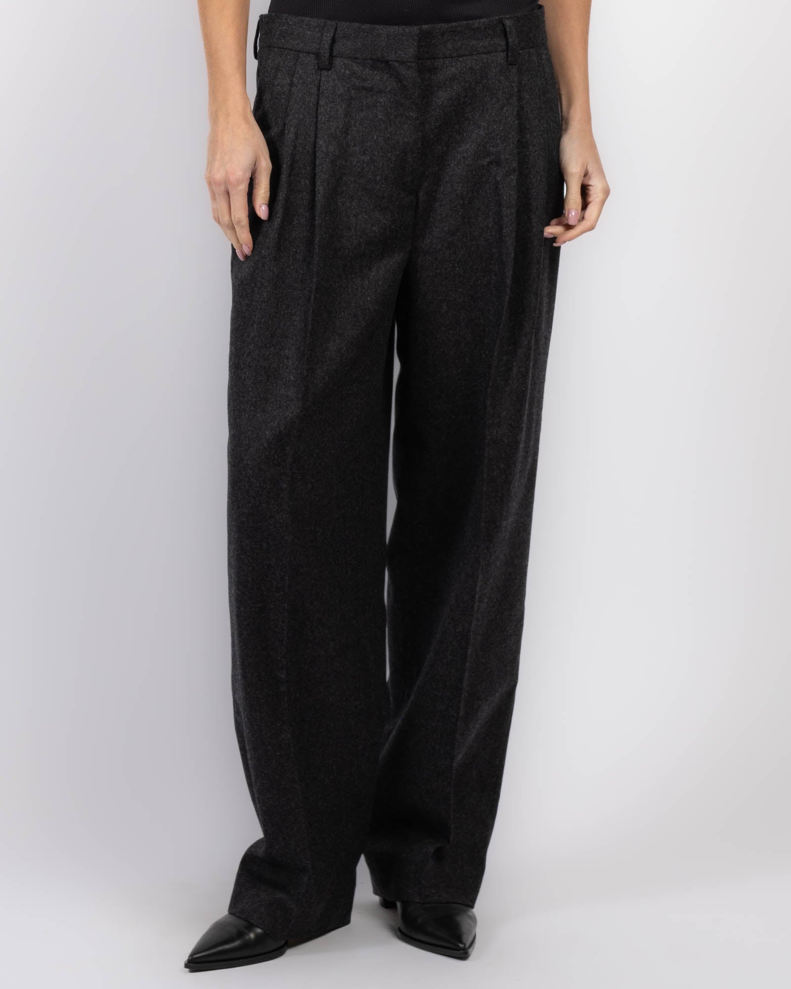 Pleat Winter Pants
