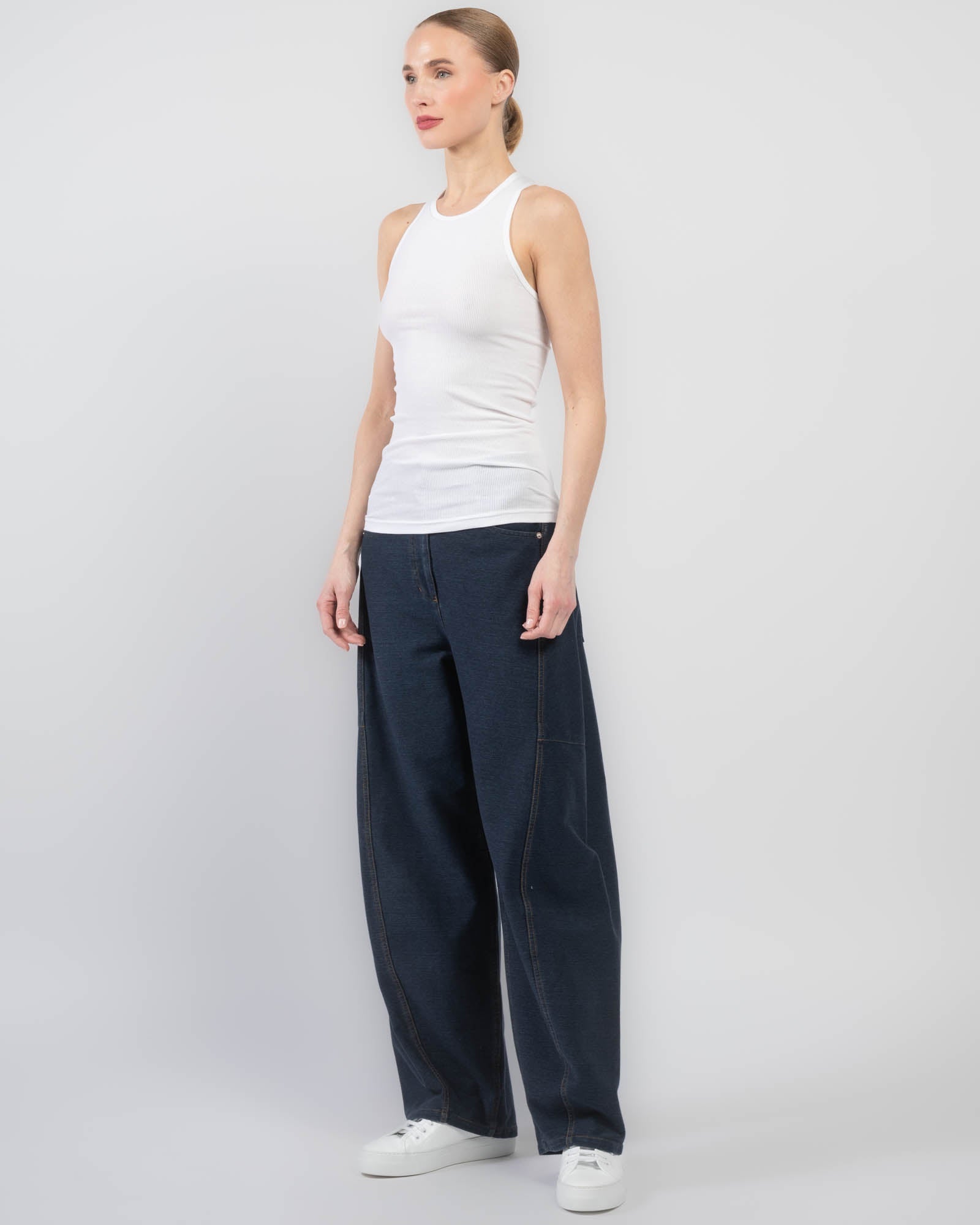 Circular Rib Tank Top