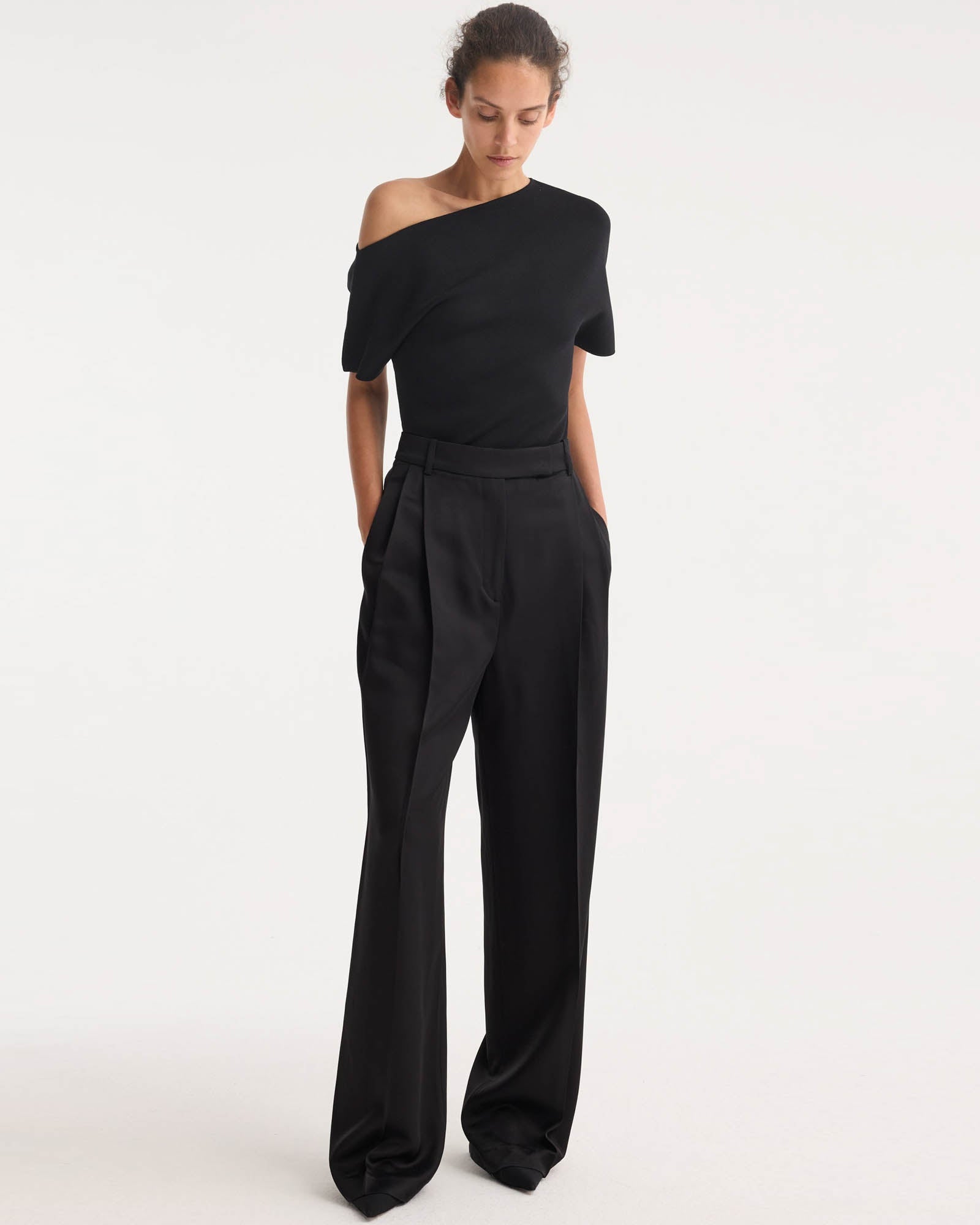 Asymmetrical Knitted Top