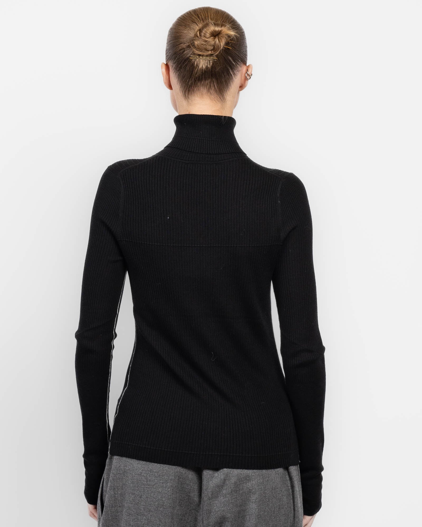 Ribbed Turtleneck