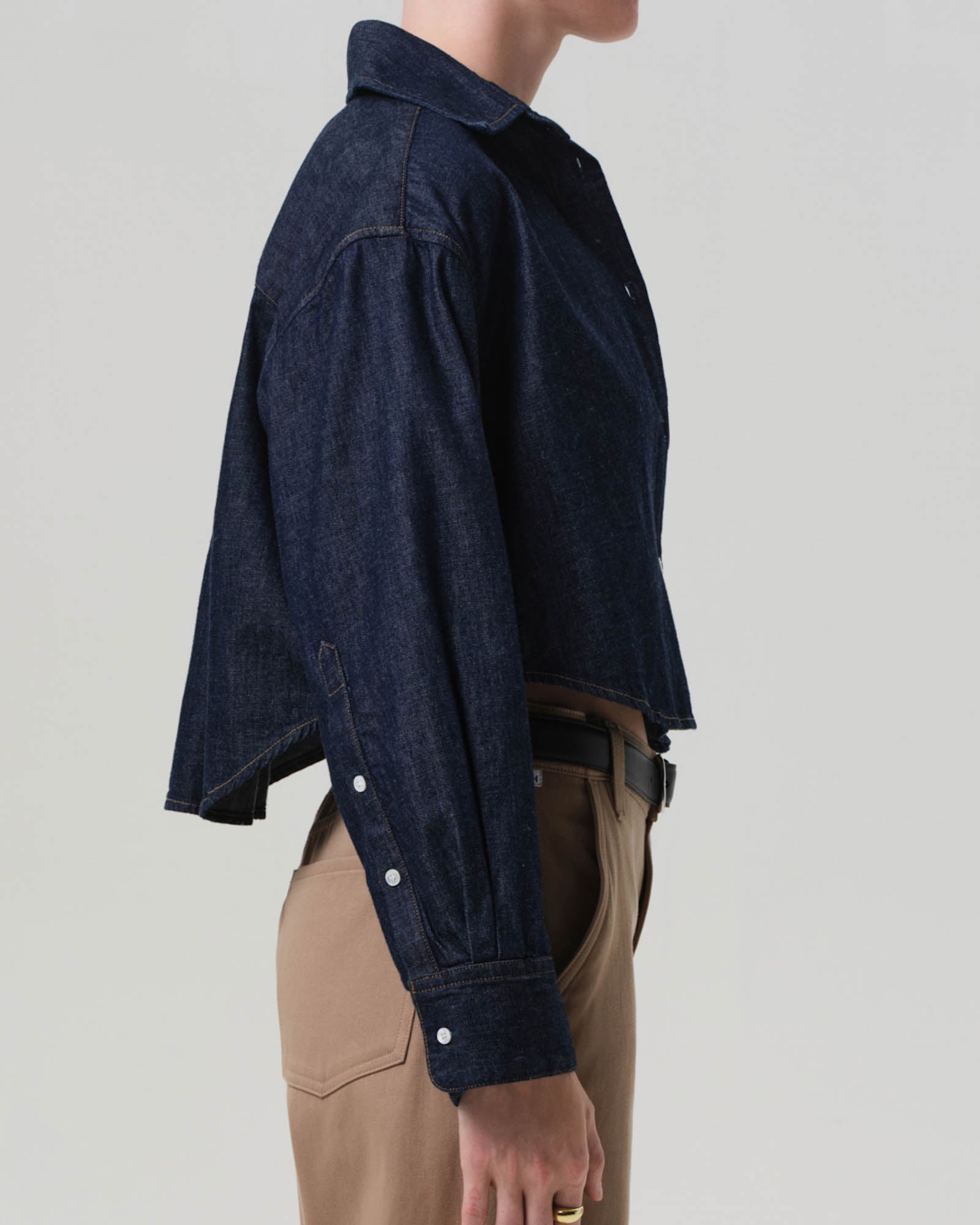Ana Cropped Shirt
