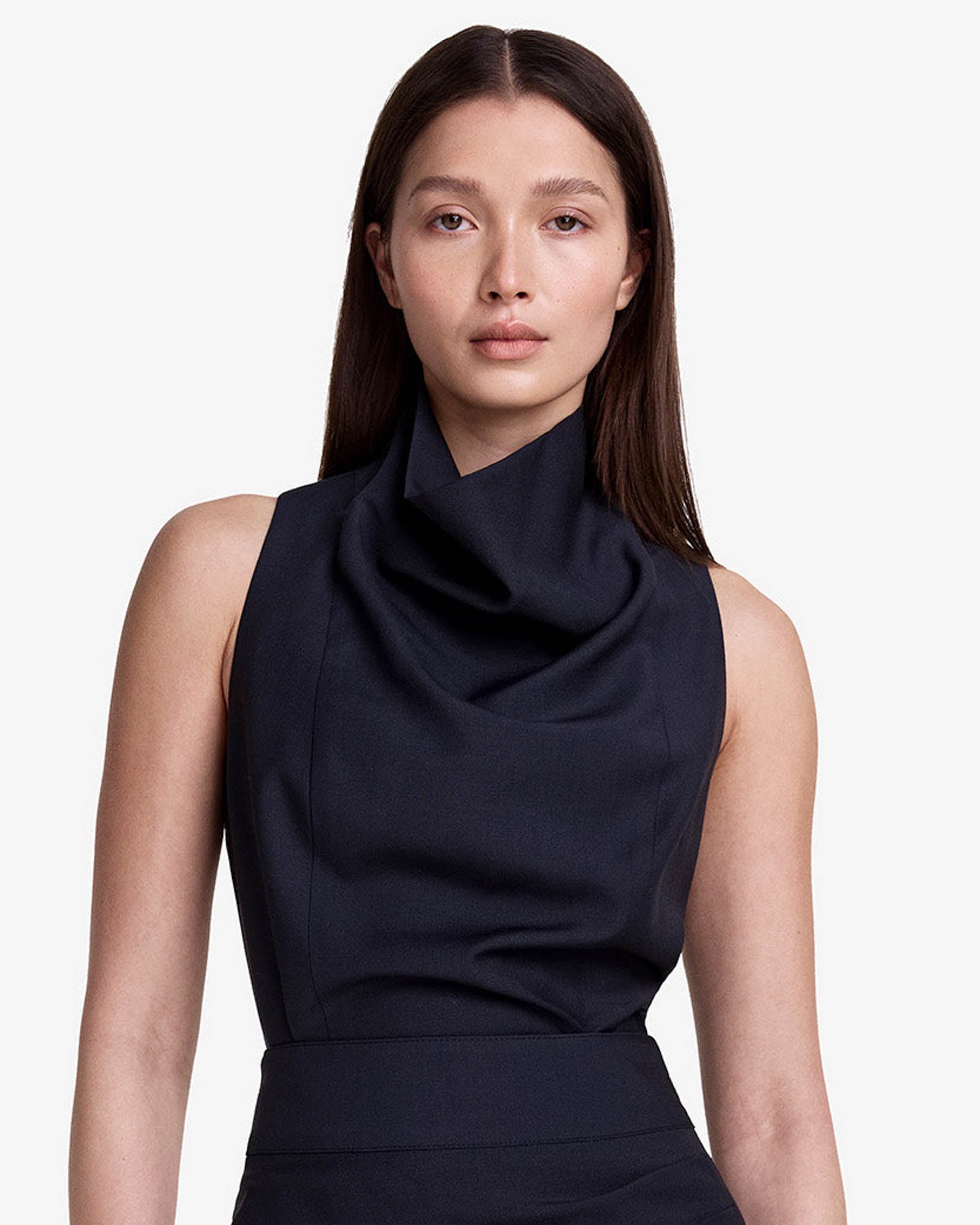 Funnel Neck Top