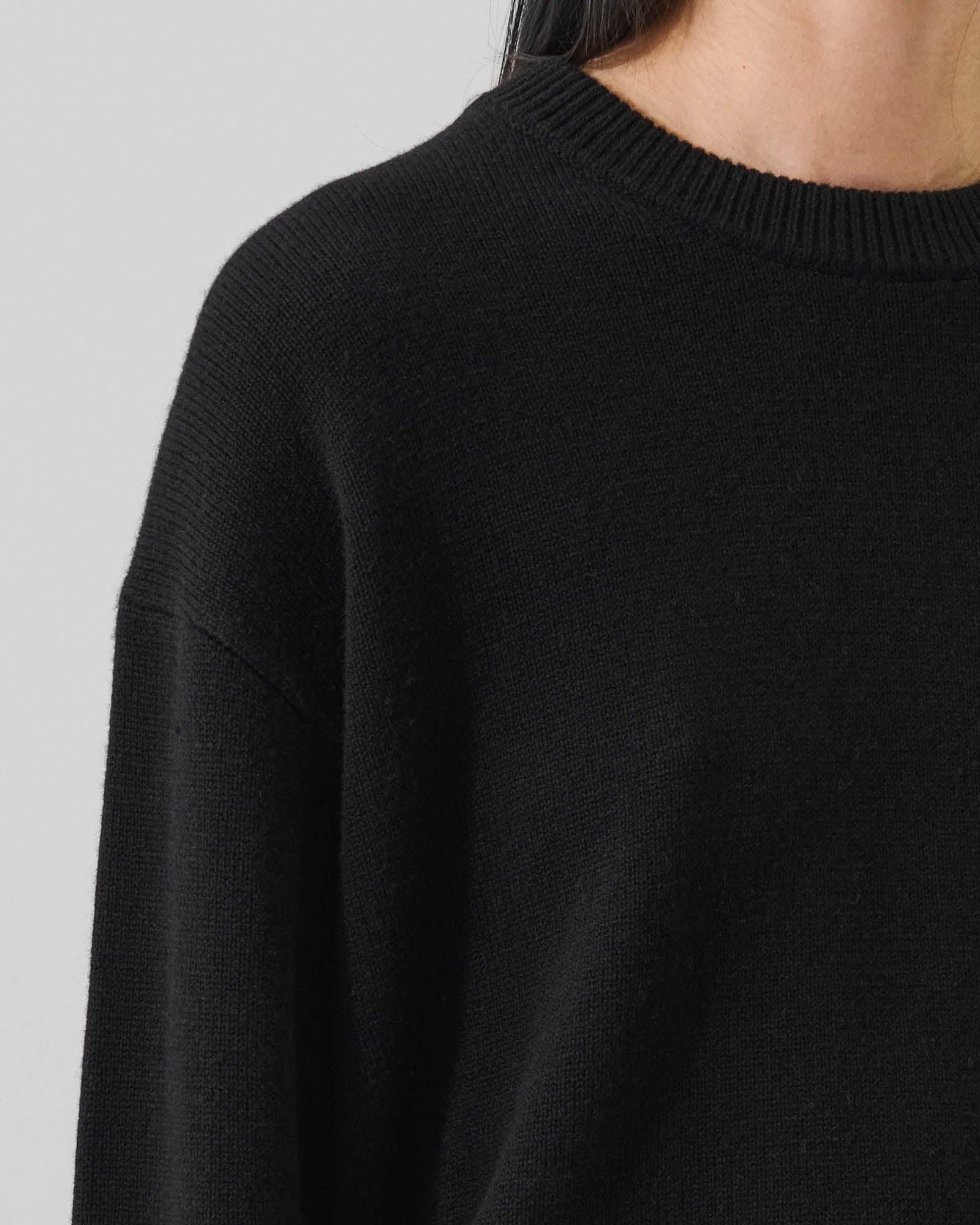 Pull ras du cou en cachemire