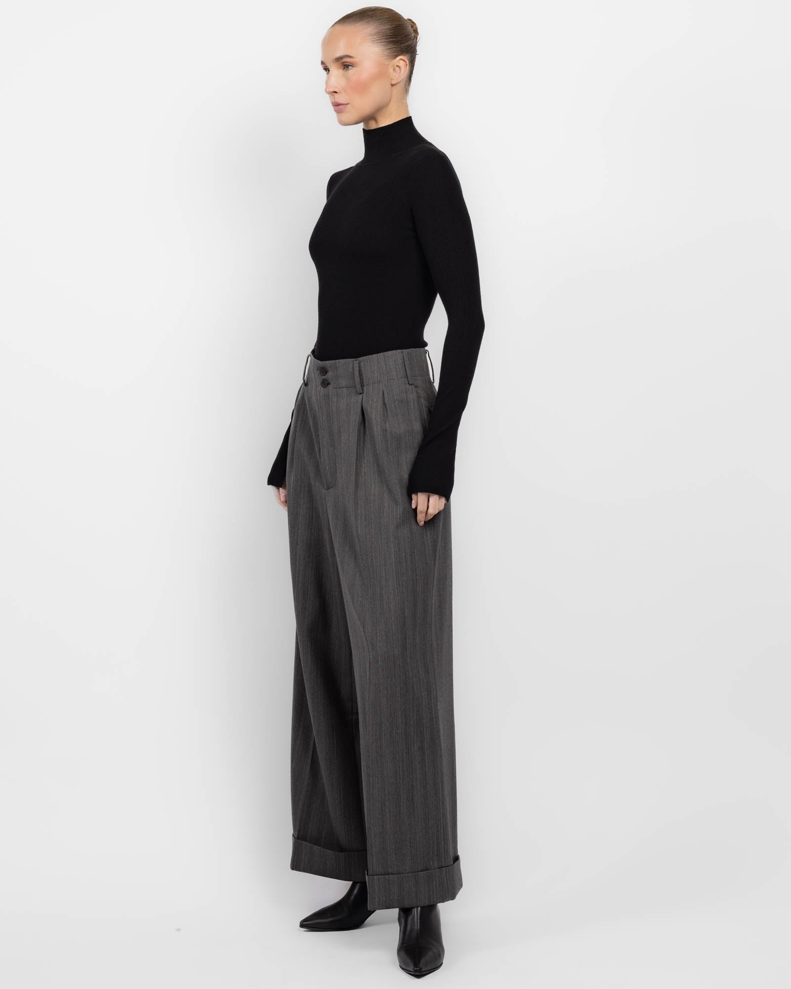 Wide Leg Trousers