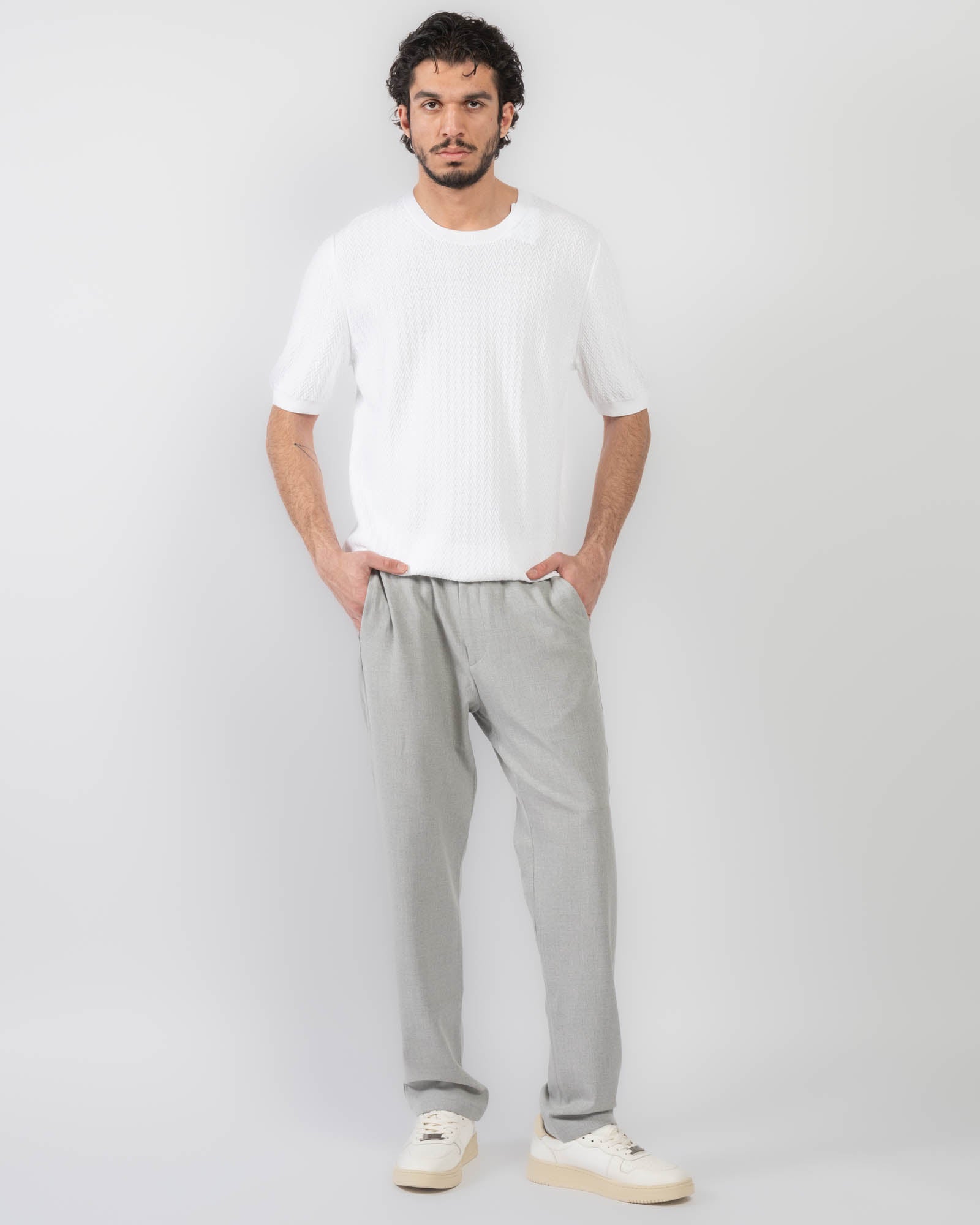 Pull à manches courtes