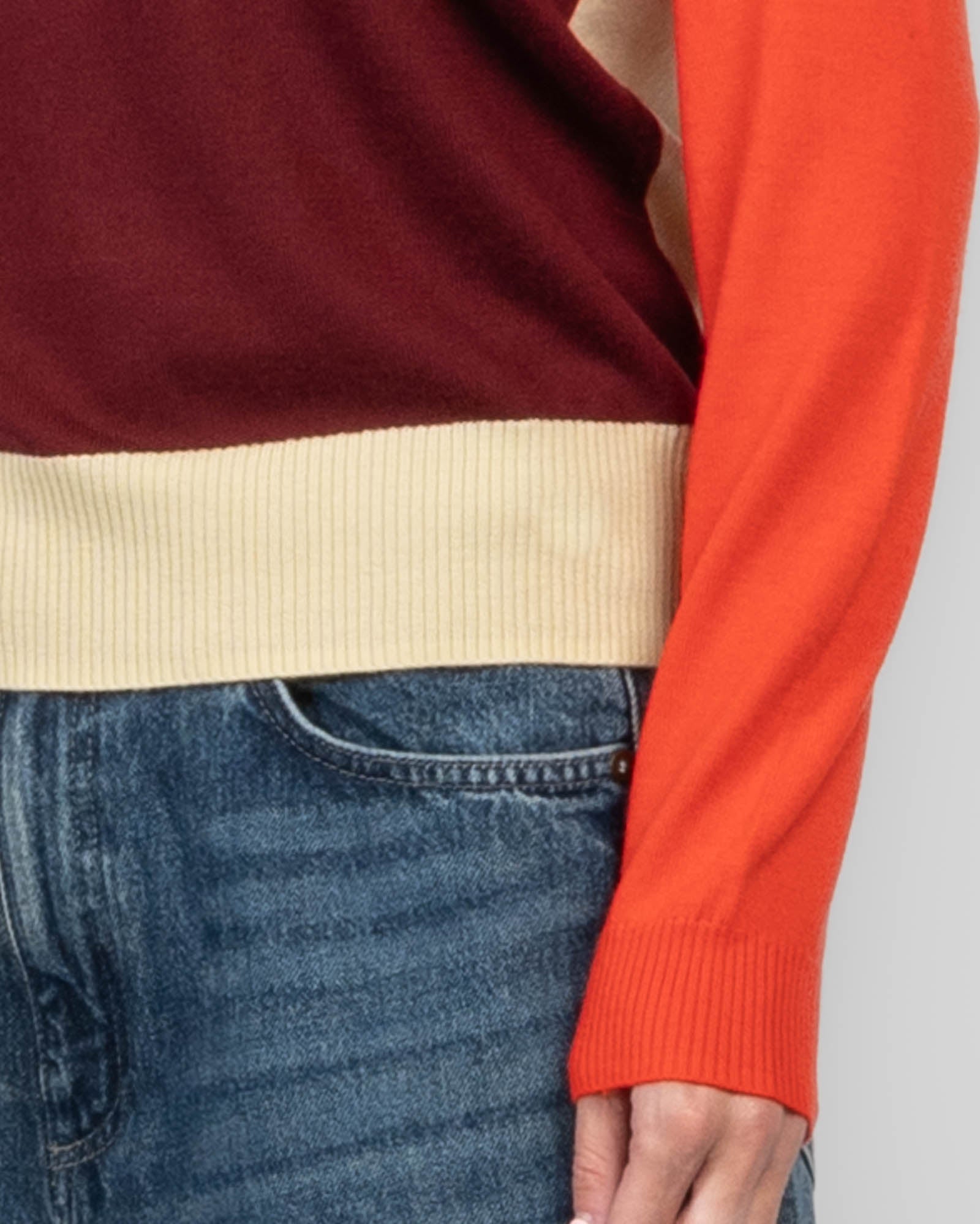 Taron Colour-Block Sweater