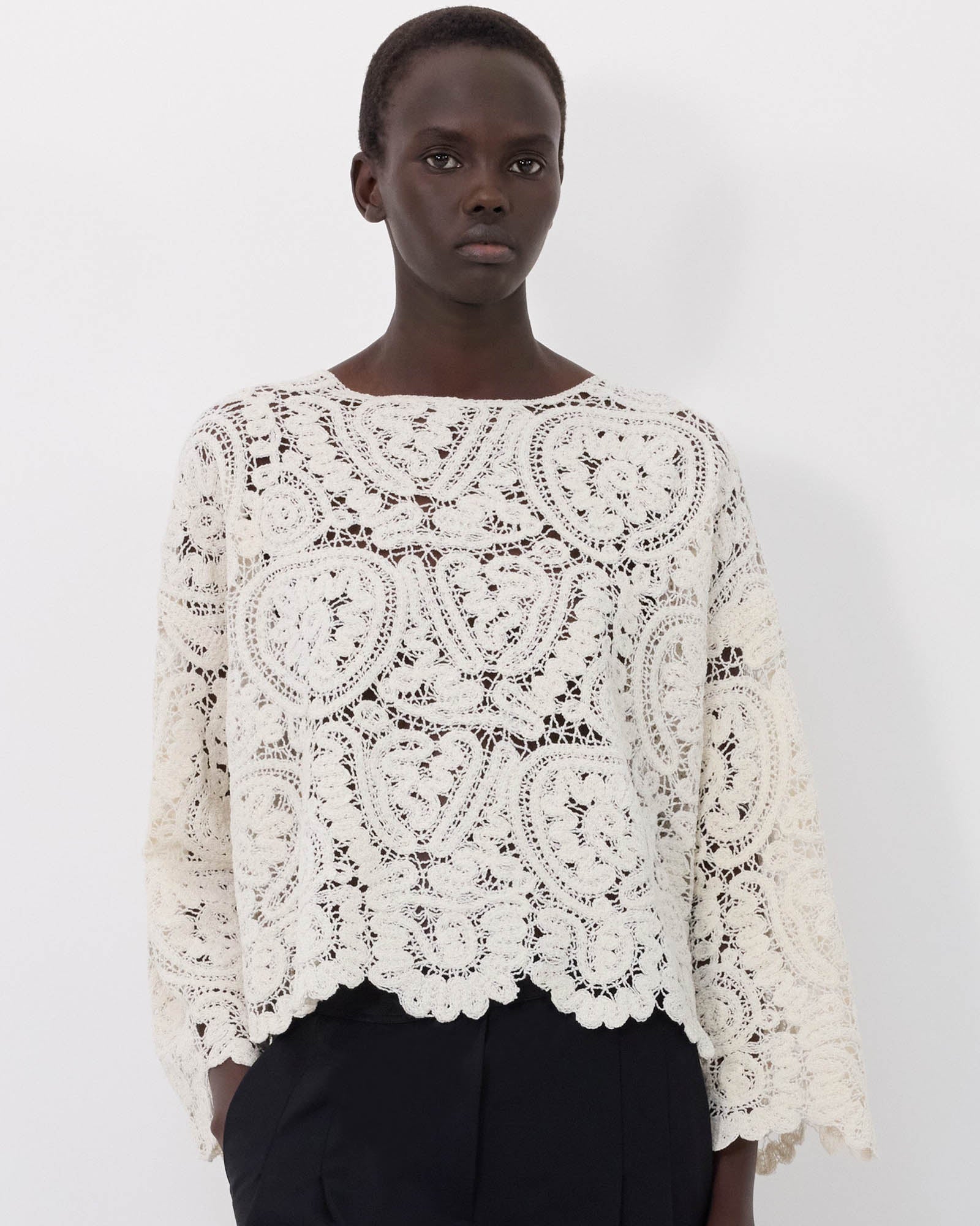 Arold Crochet Sweater