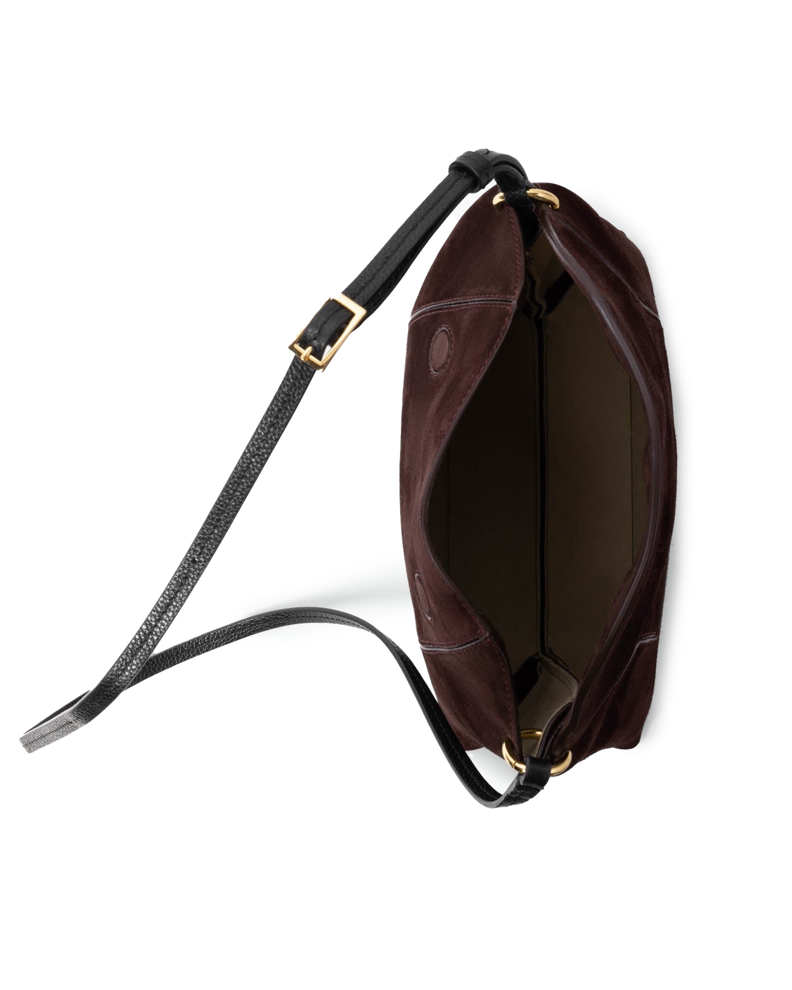 Penelope Slouch Suede Bag
