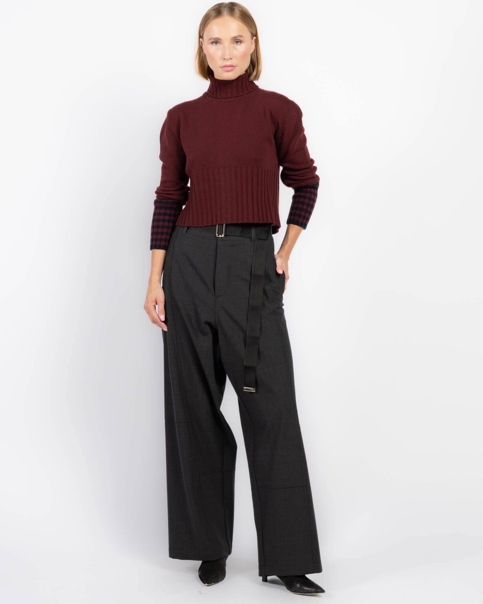 Knit Turtleneck Sweater