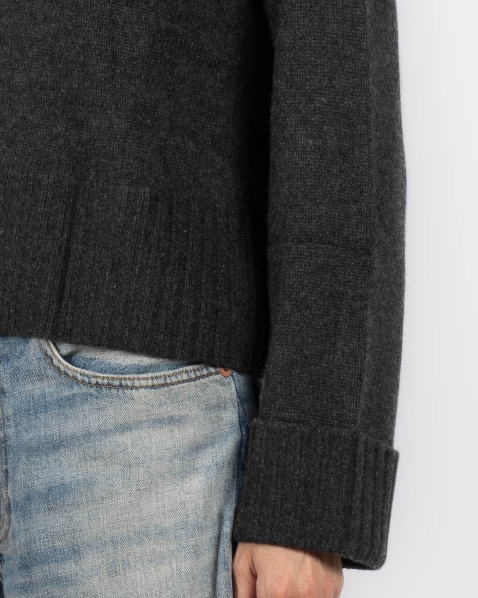 6 Ply Boxy Neck Sweater