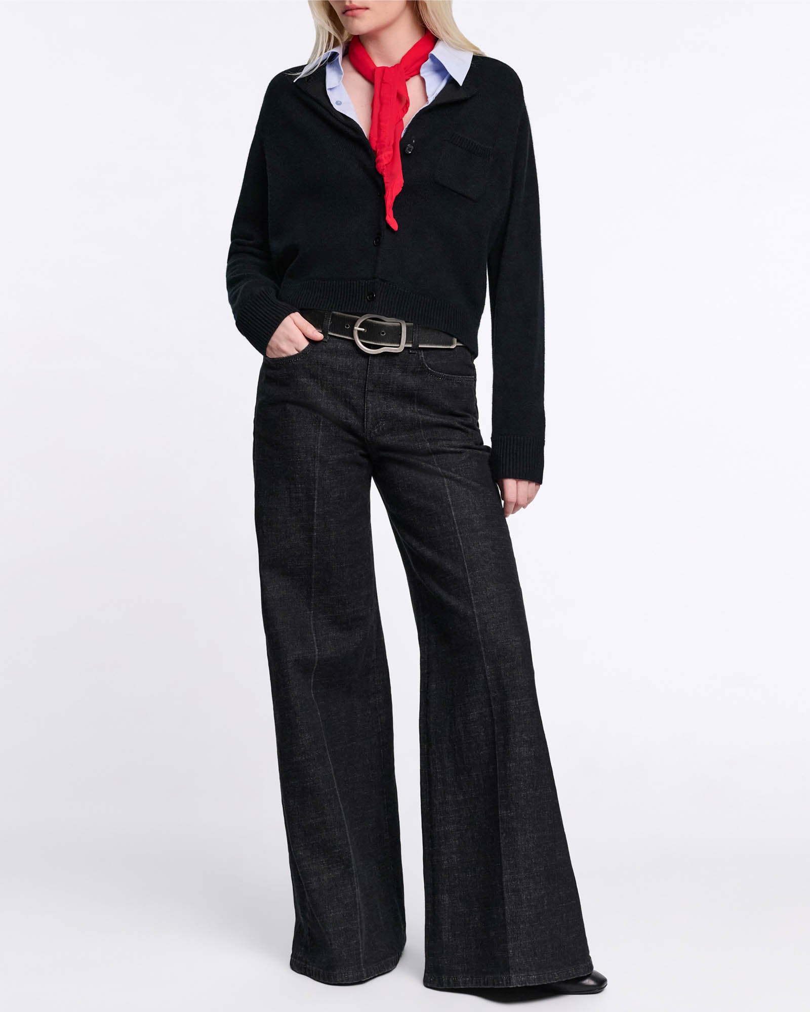 Elegant Statement Cardigan